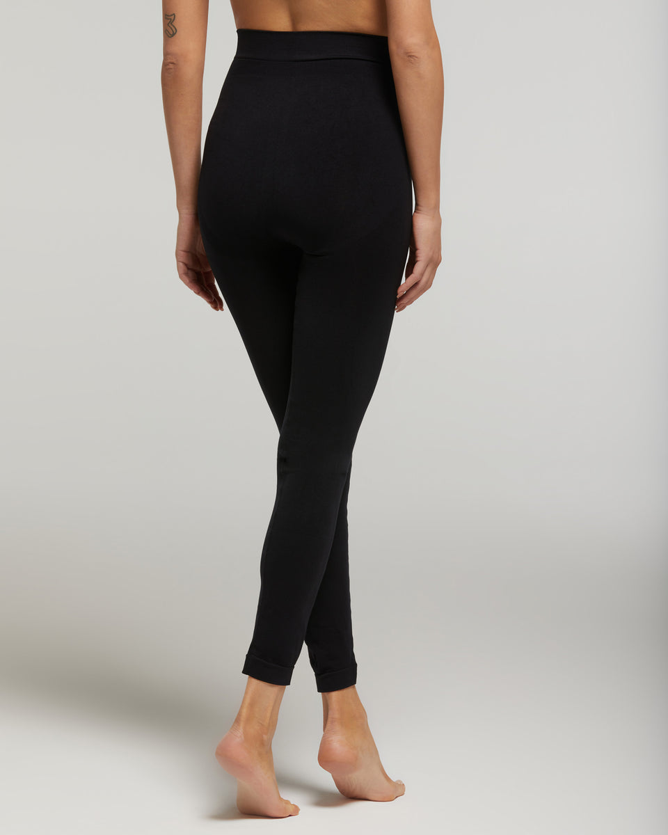 HIIT seamless pointelle leggings in black - ShopStyle