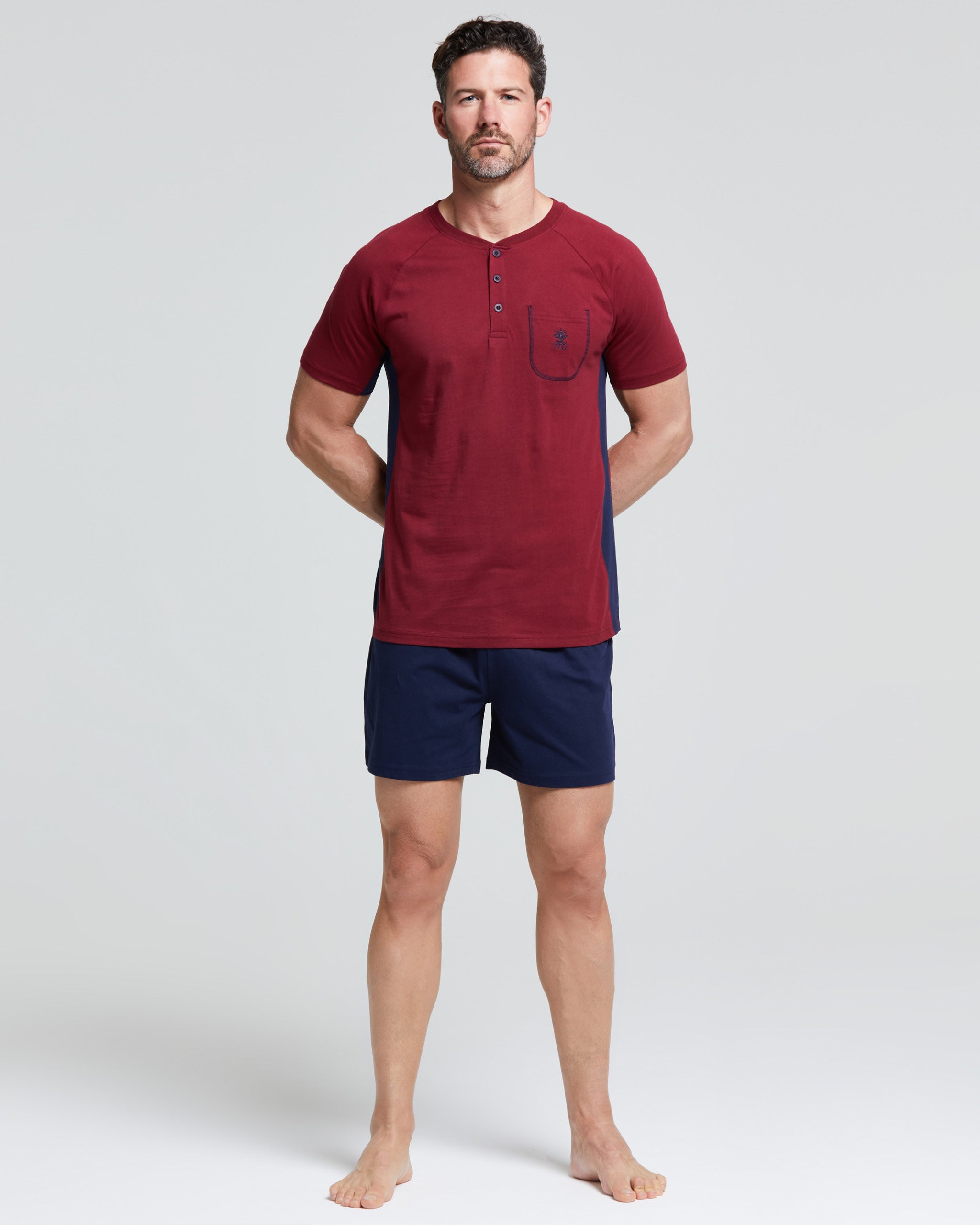 Corrado short cotton pajamas