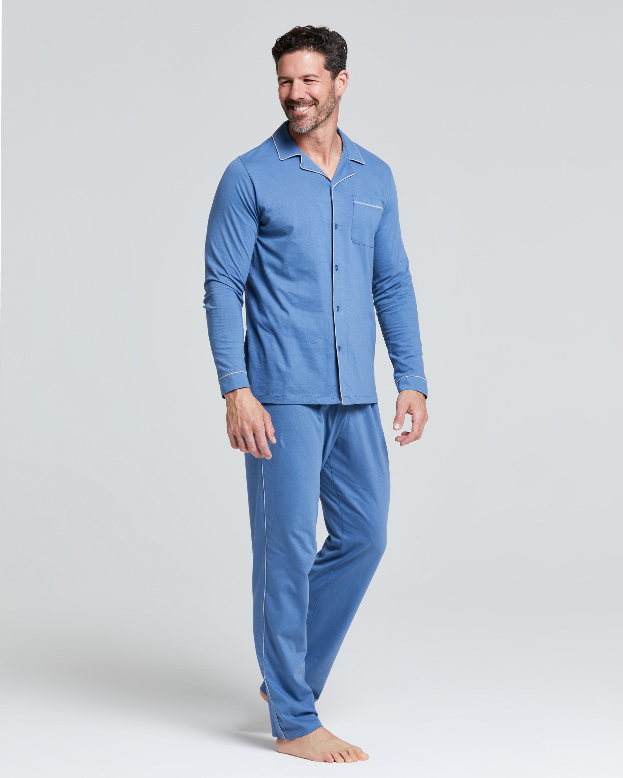 Filippo long cotton pajamas