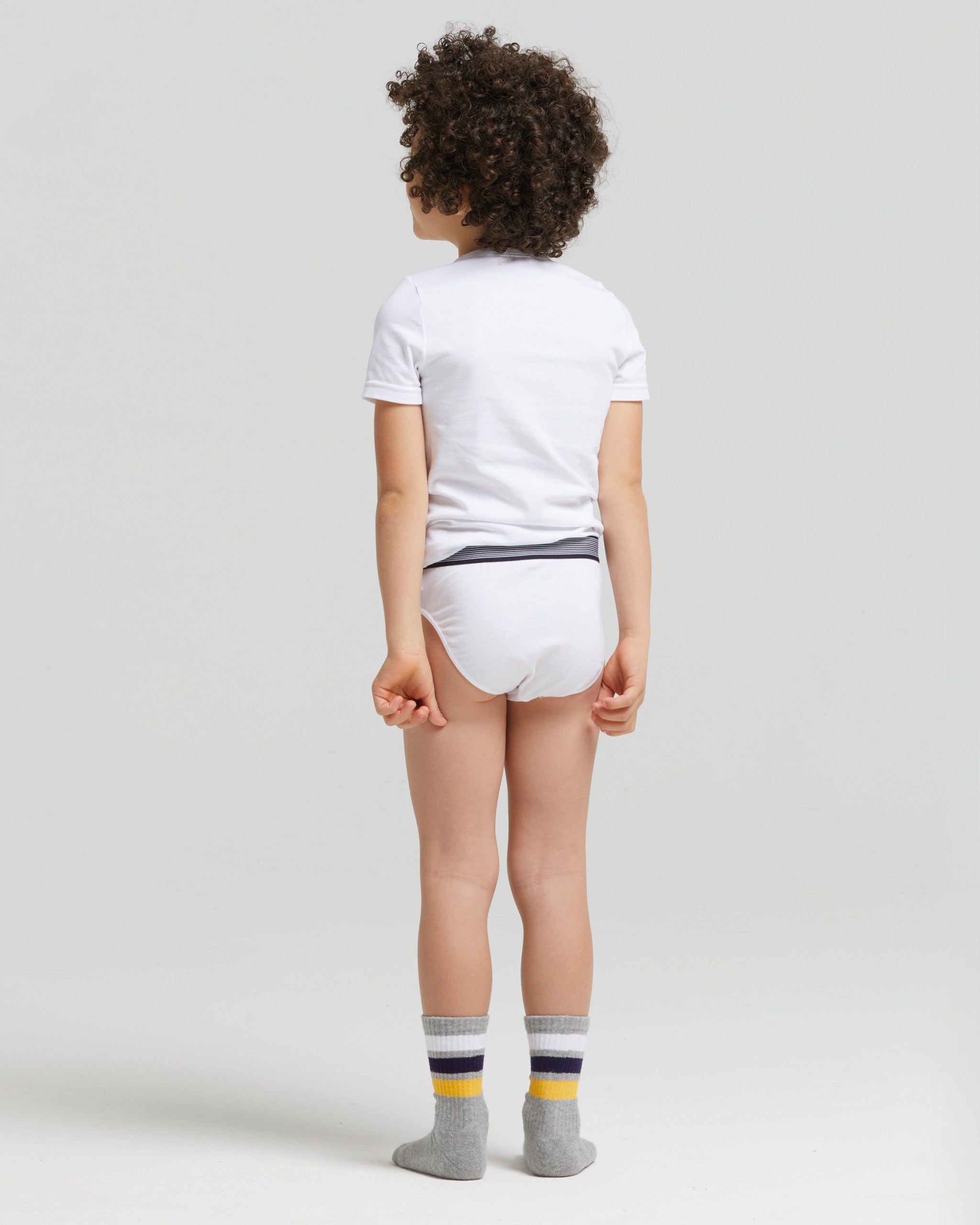 Boys stretch organic cotton briefs 