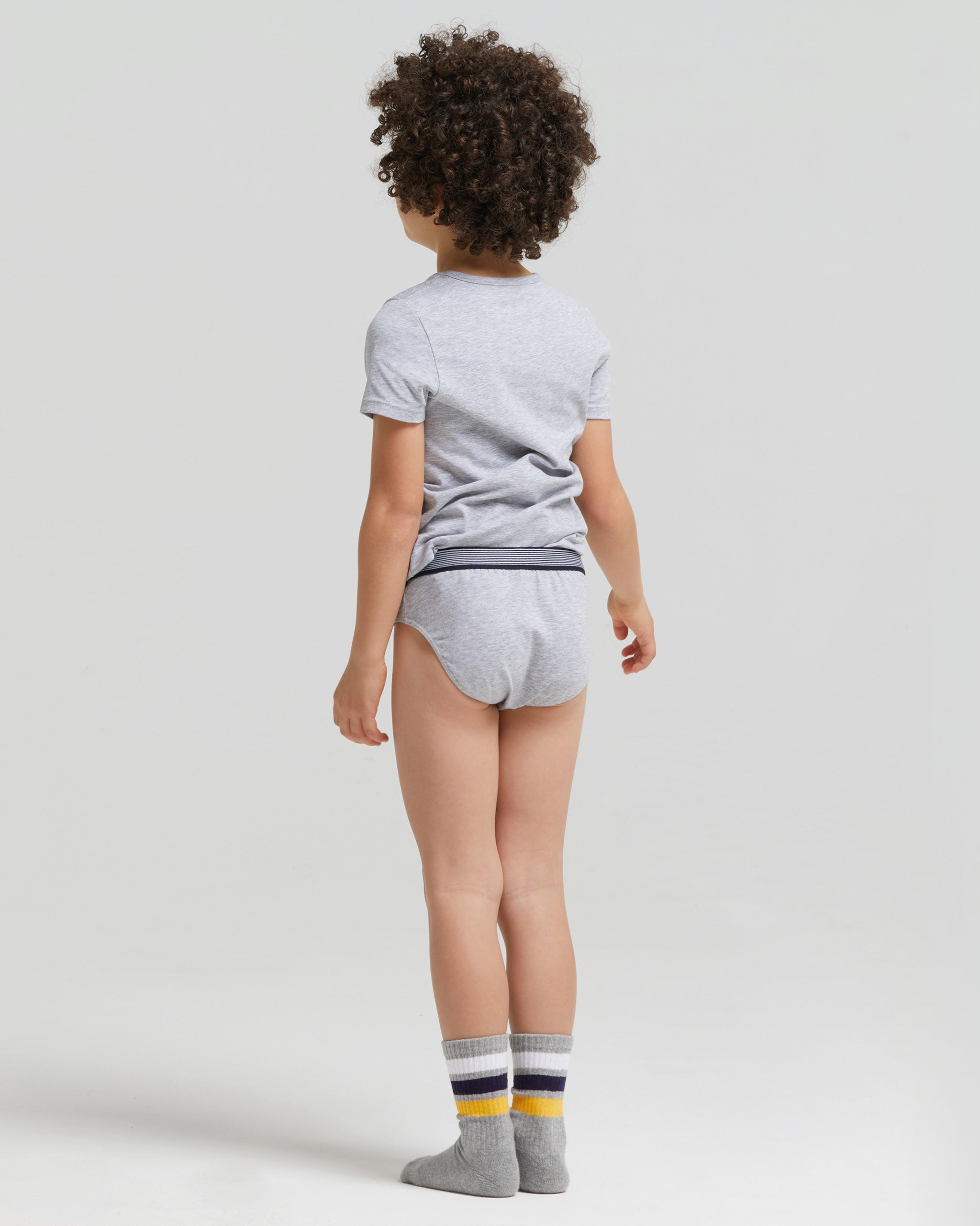 Boys stretch organic cotton briefs 