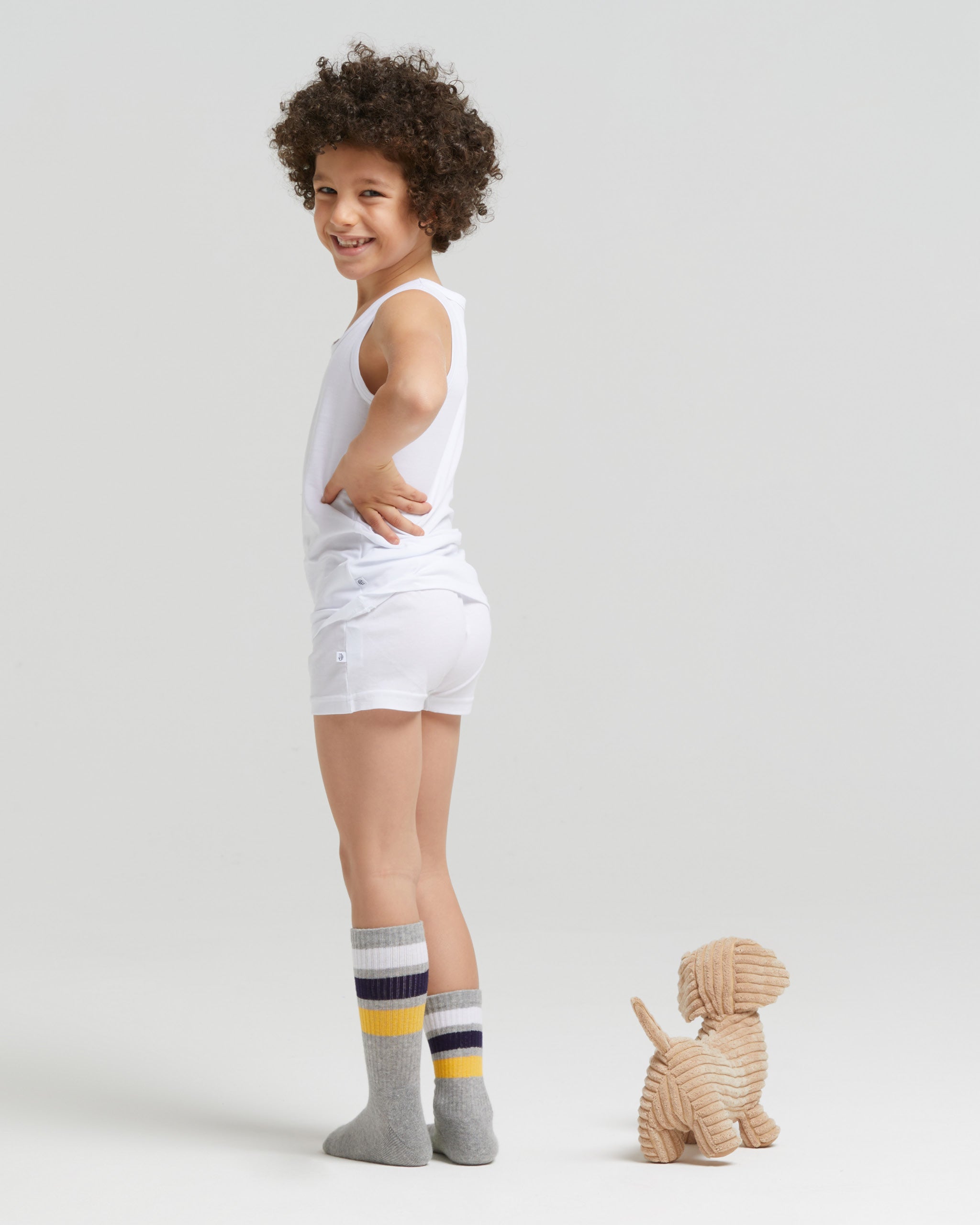 Boys stretch organic cotton trunks 