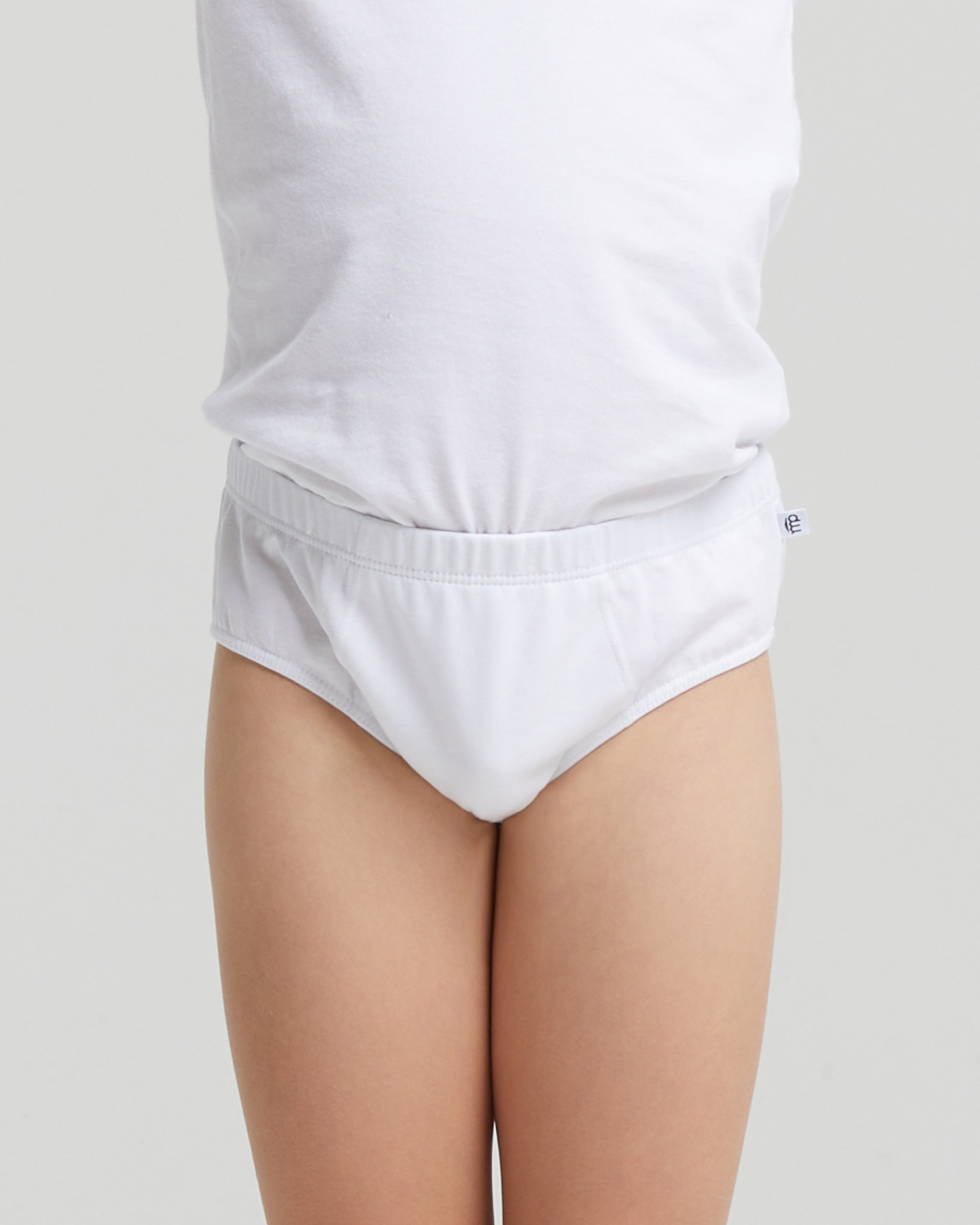 Boys stretch organic cotton briefs 