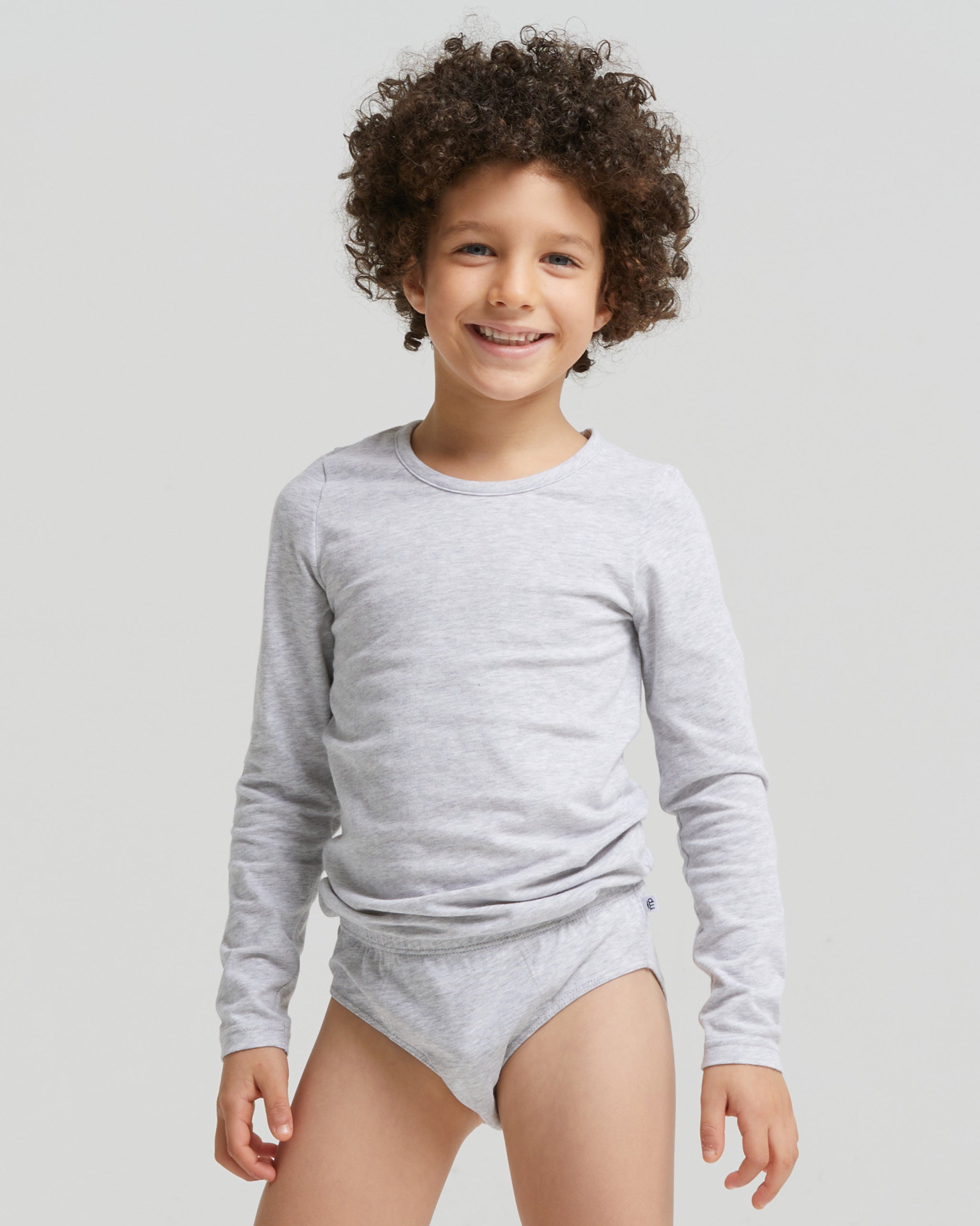 Boys stretch organic cotton briefs 