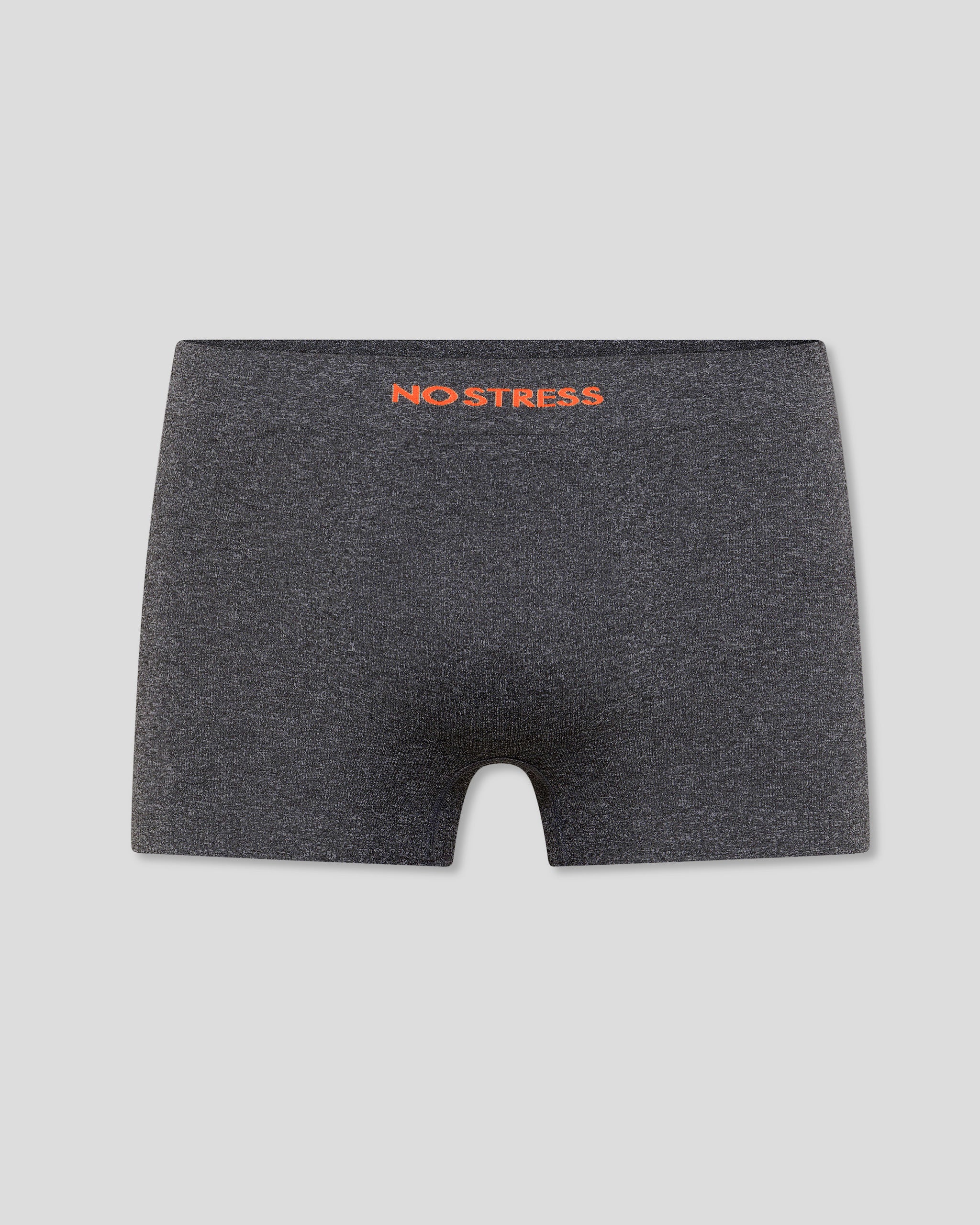 <b>3er-Pack</b> Seamless No Stress Boxershorts in grau meliert