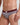 Men's cotton briefs with tie motif