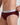 Men's cotton briefs with visible logo elastic