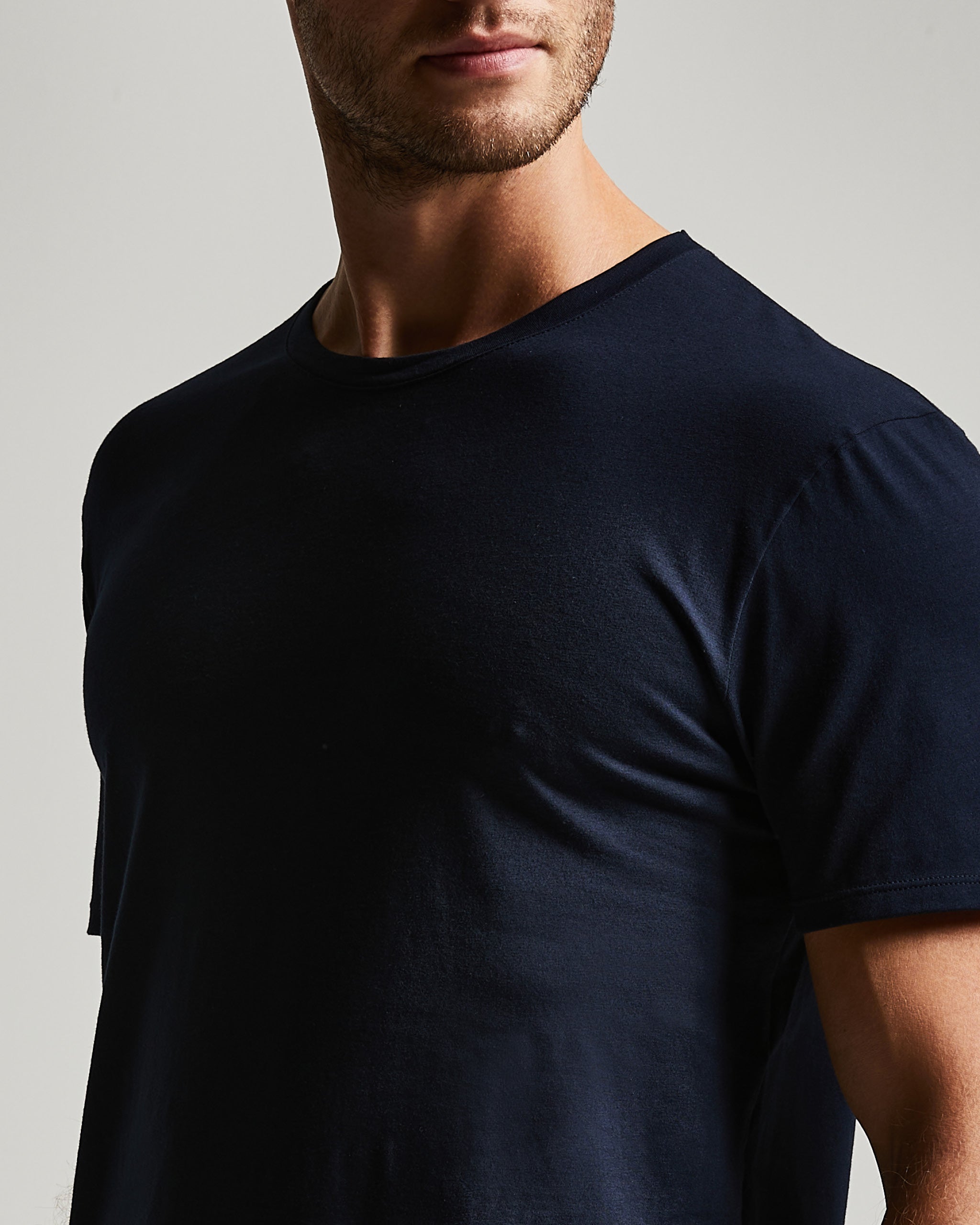 ORGANIC COTTON CREW-NECK T-SHIRT WITH REGULAR FIT