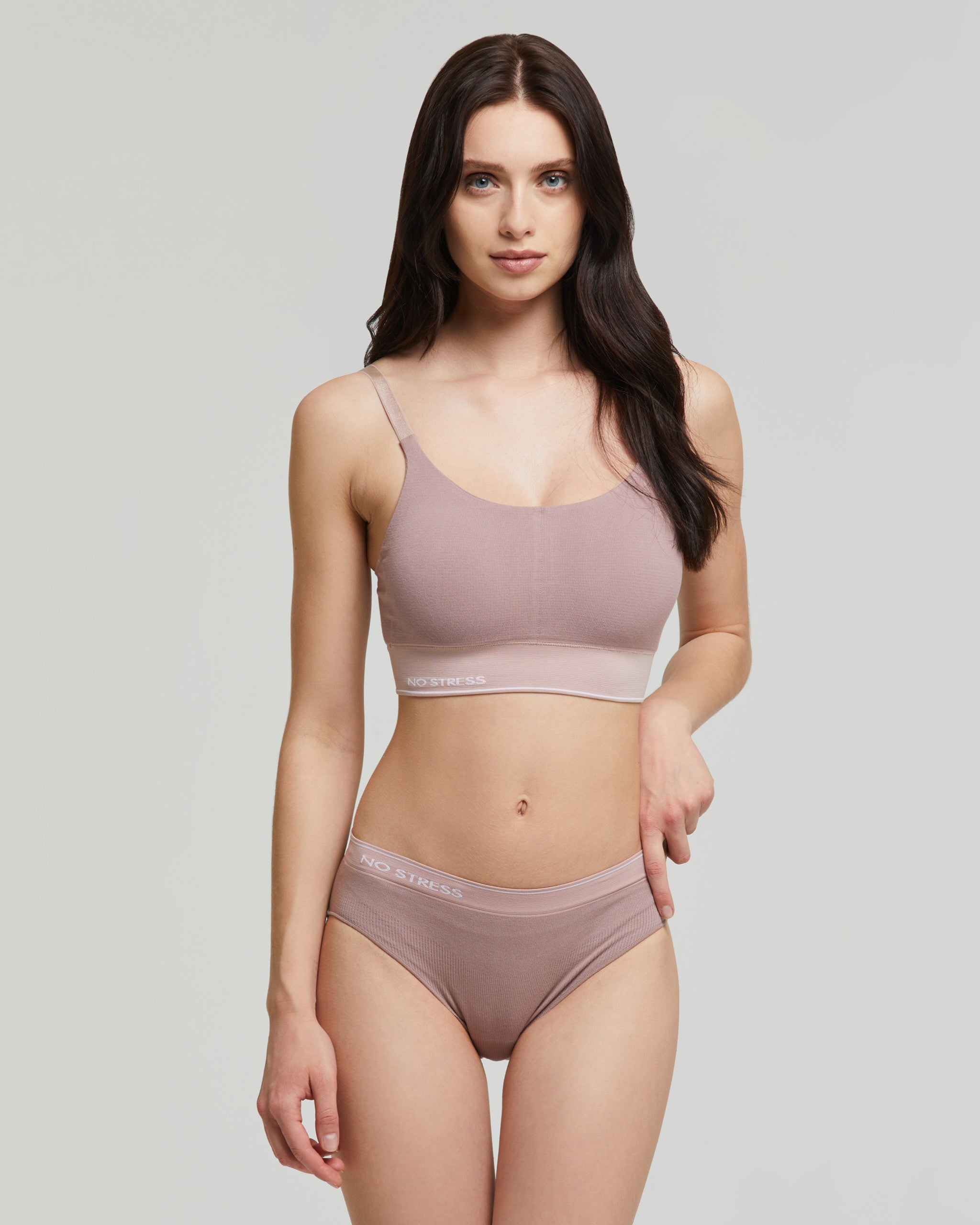 Slip femme en coton sans couture