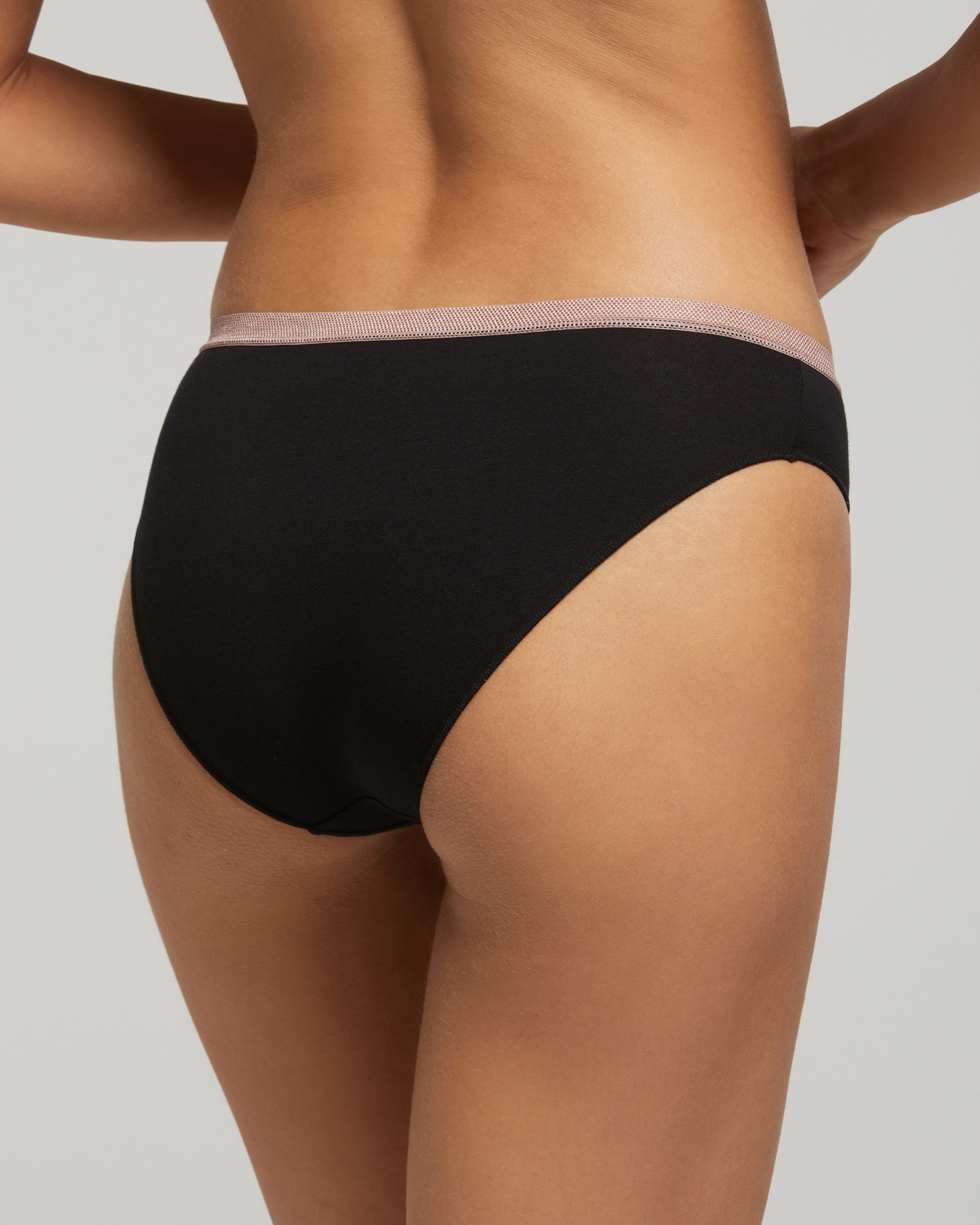 Women's cotton briefs with bow