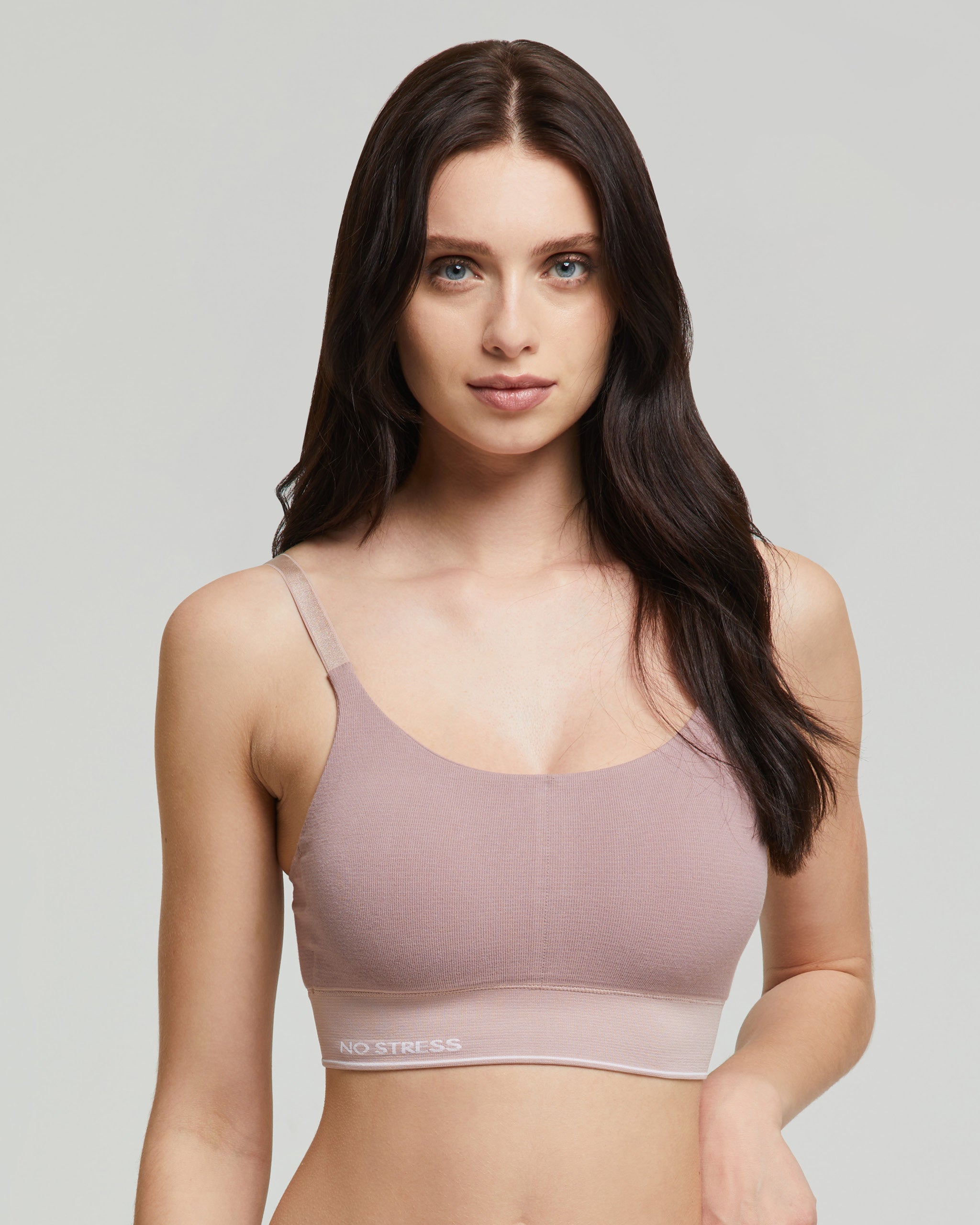 Reggiseno cotone seamless con coppe estraibili