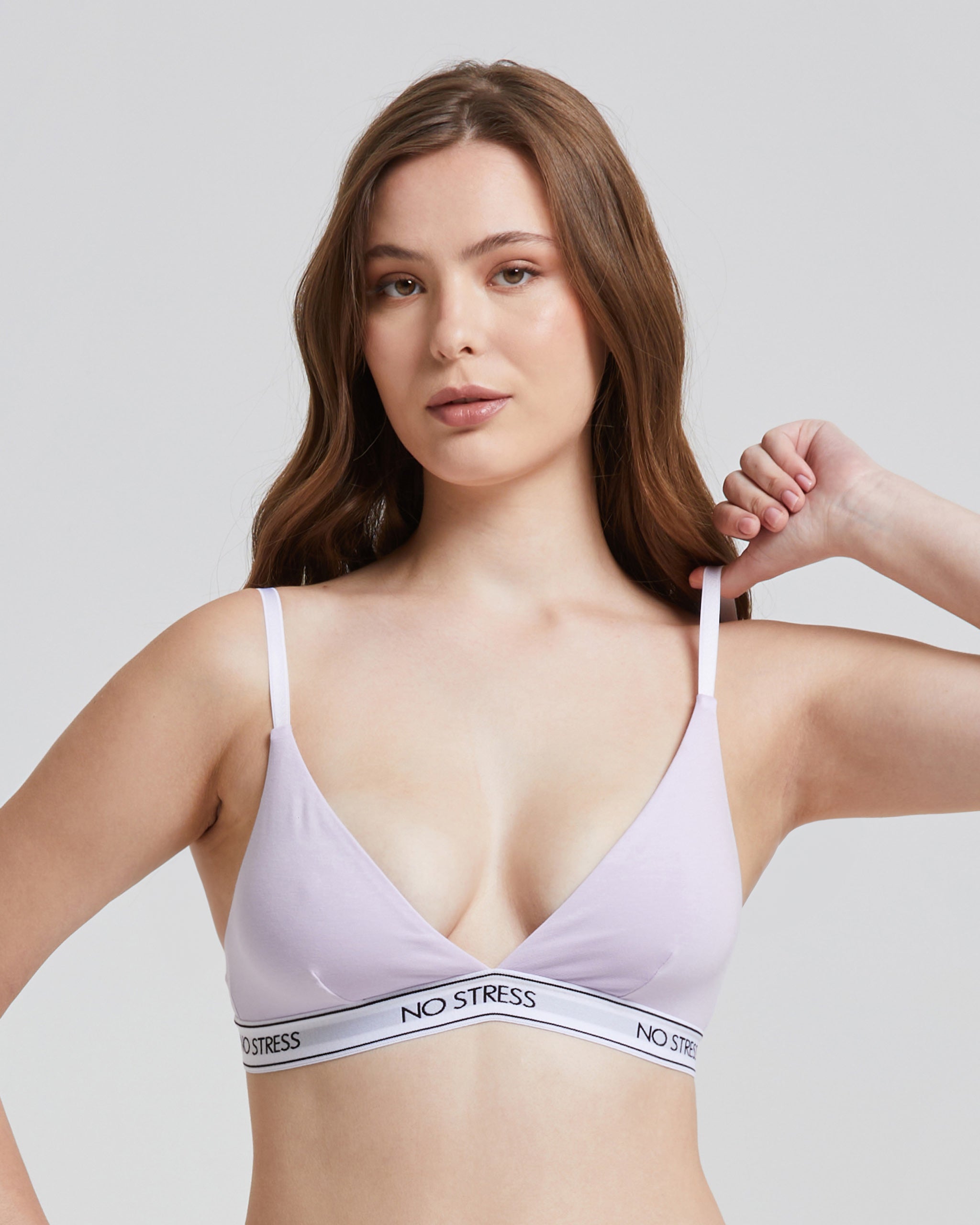 No Stress Cotton Modal Bralette