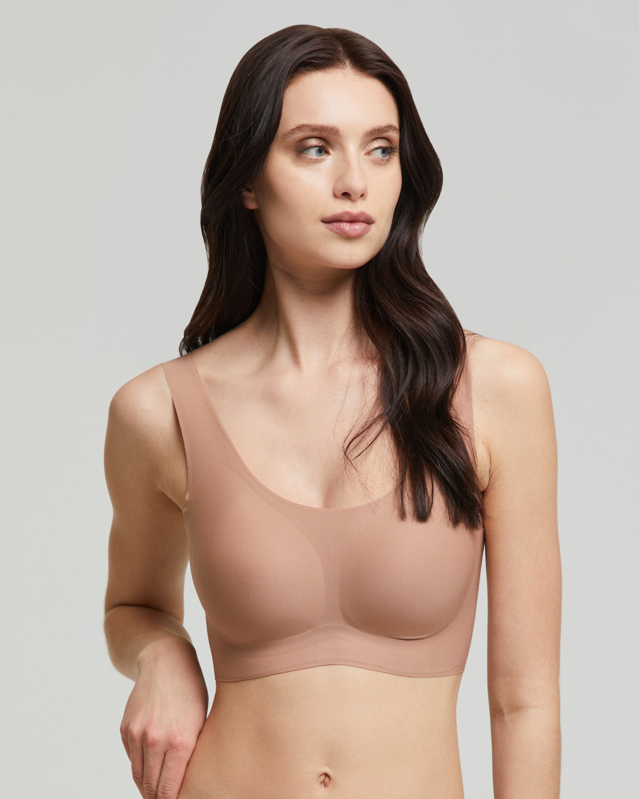 Second skin top bra