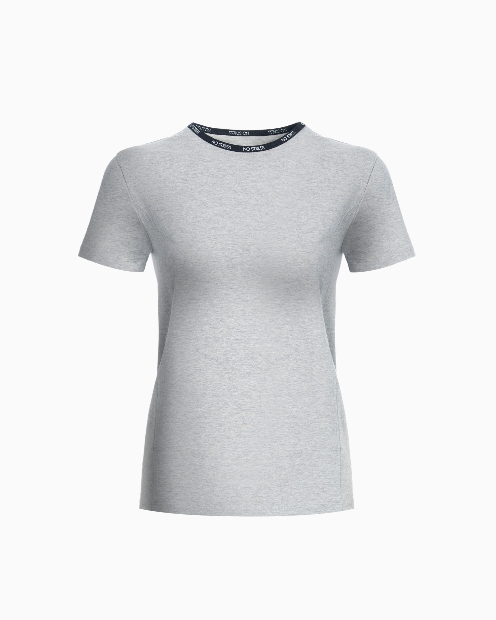 No Stress Slim Fit Damen-T-Shirt aus Baumwolle