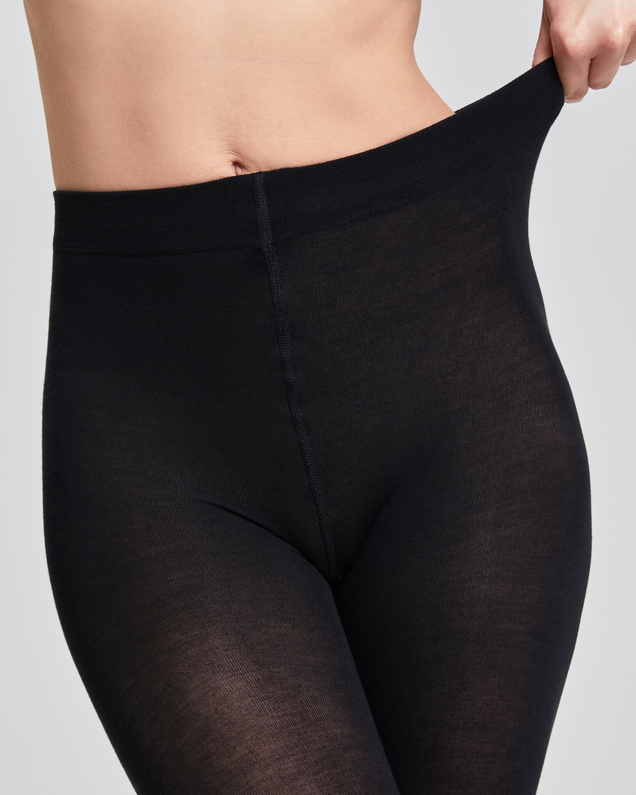 Ultra-lightweight cotton tights 