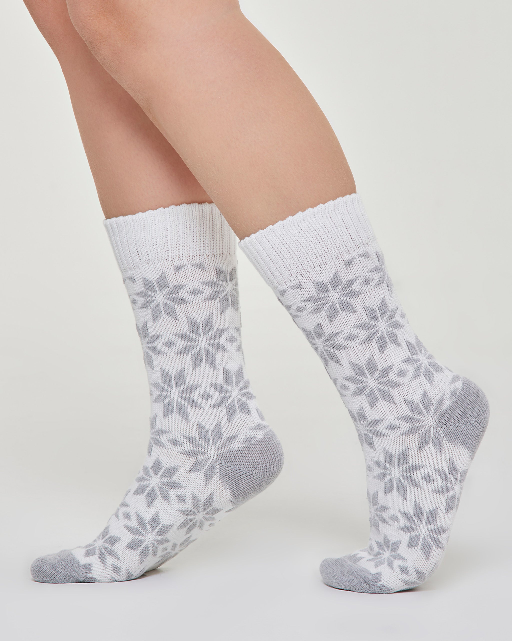 Chaussettes Mia à motif norvégien