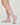 Alina sheer sock with scalloped top