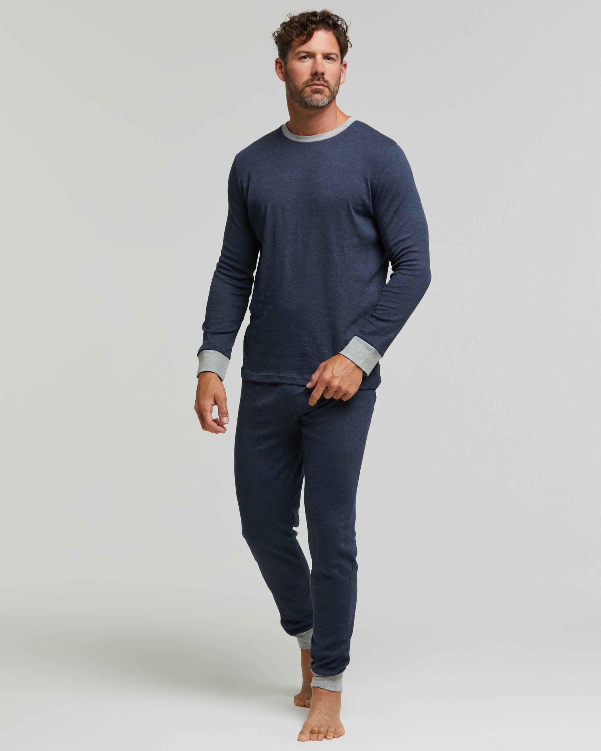 Harry long cotton interlock pyjamas