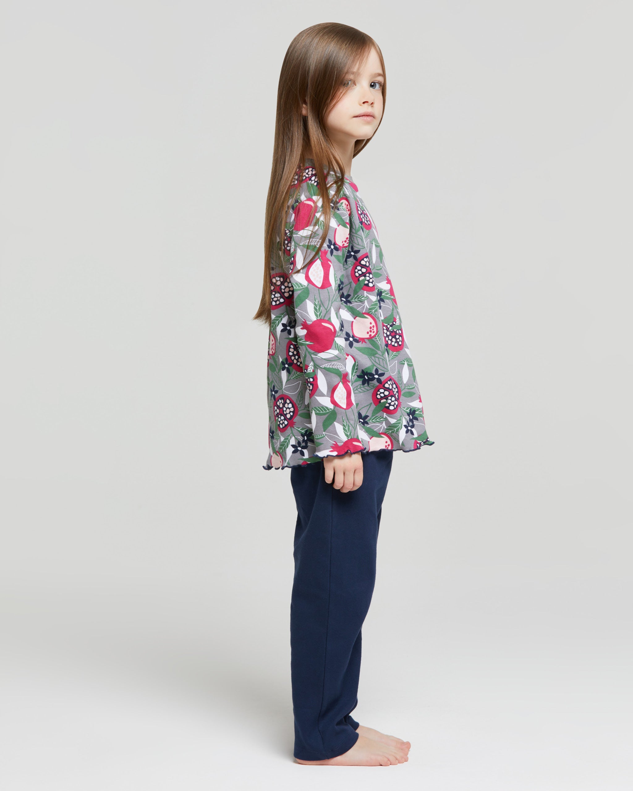 PYJAMA LONG EN COTON INTERLOCK CLEMATIS