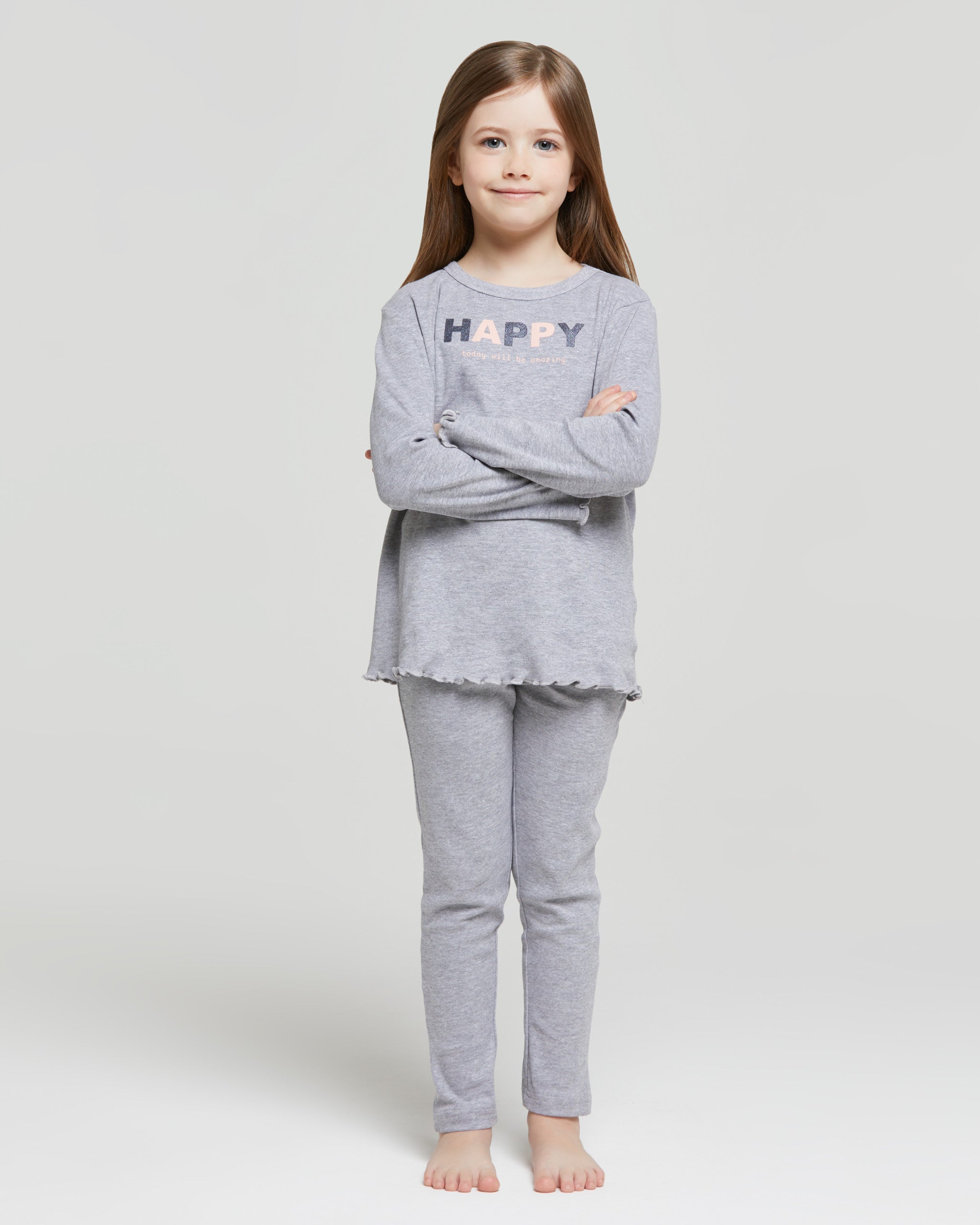 ANFISSA LONG INTERLOCK COTTON PYJAMAS