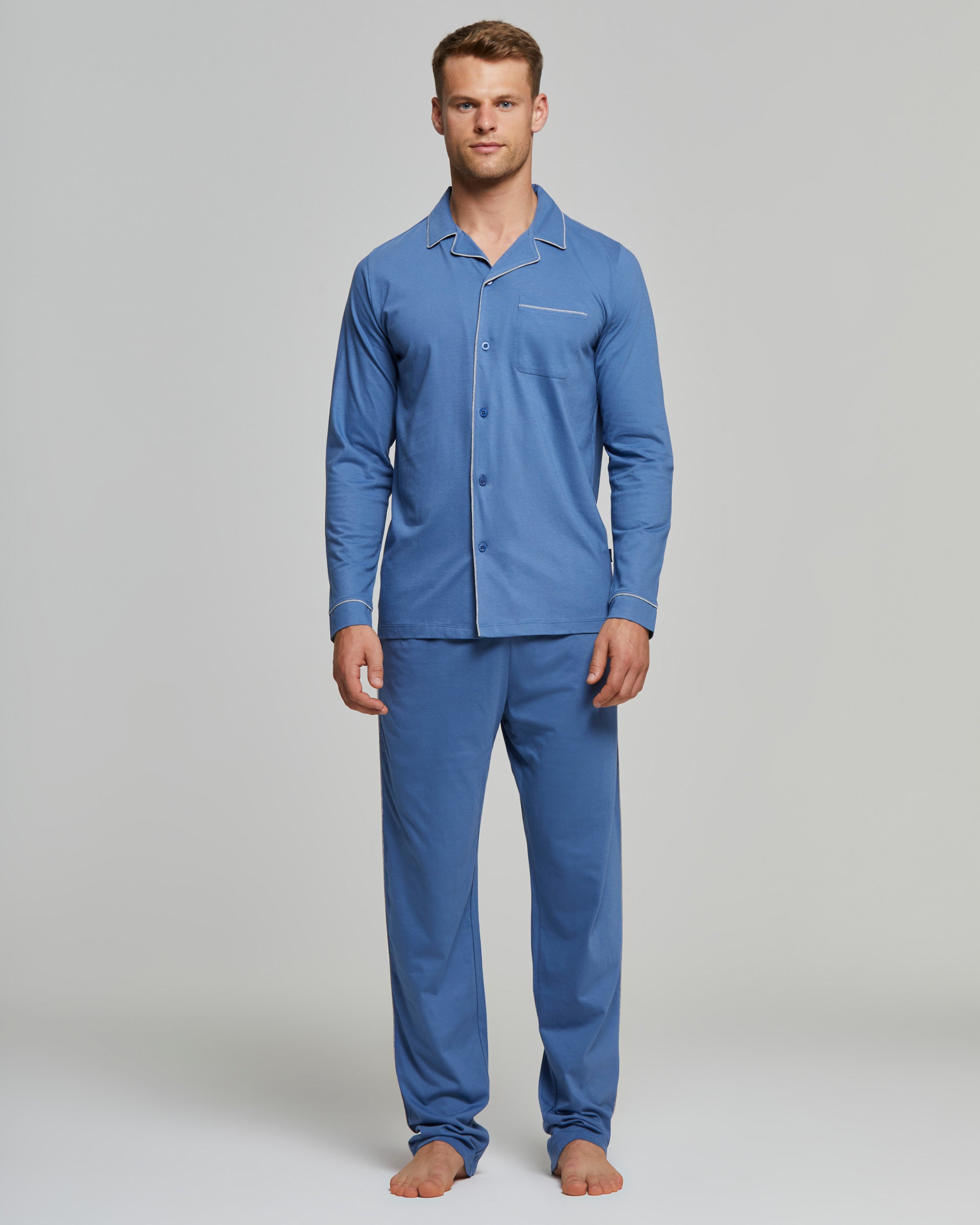 Filippo long cotton pajamas