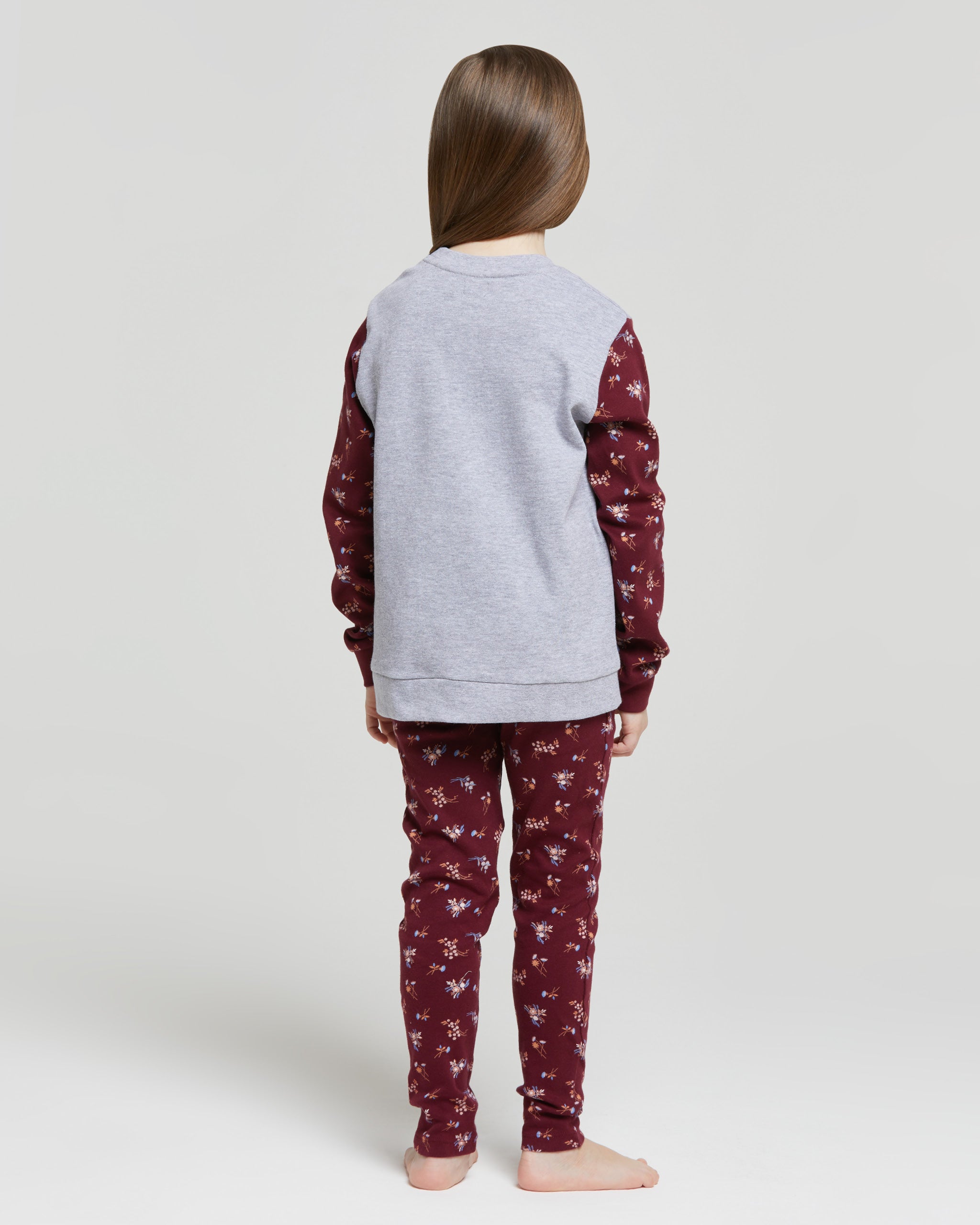 Pyjama long en coton interlock Andromeda