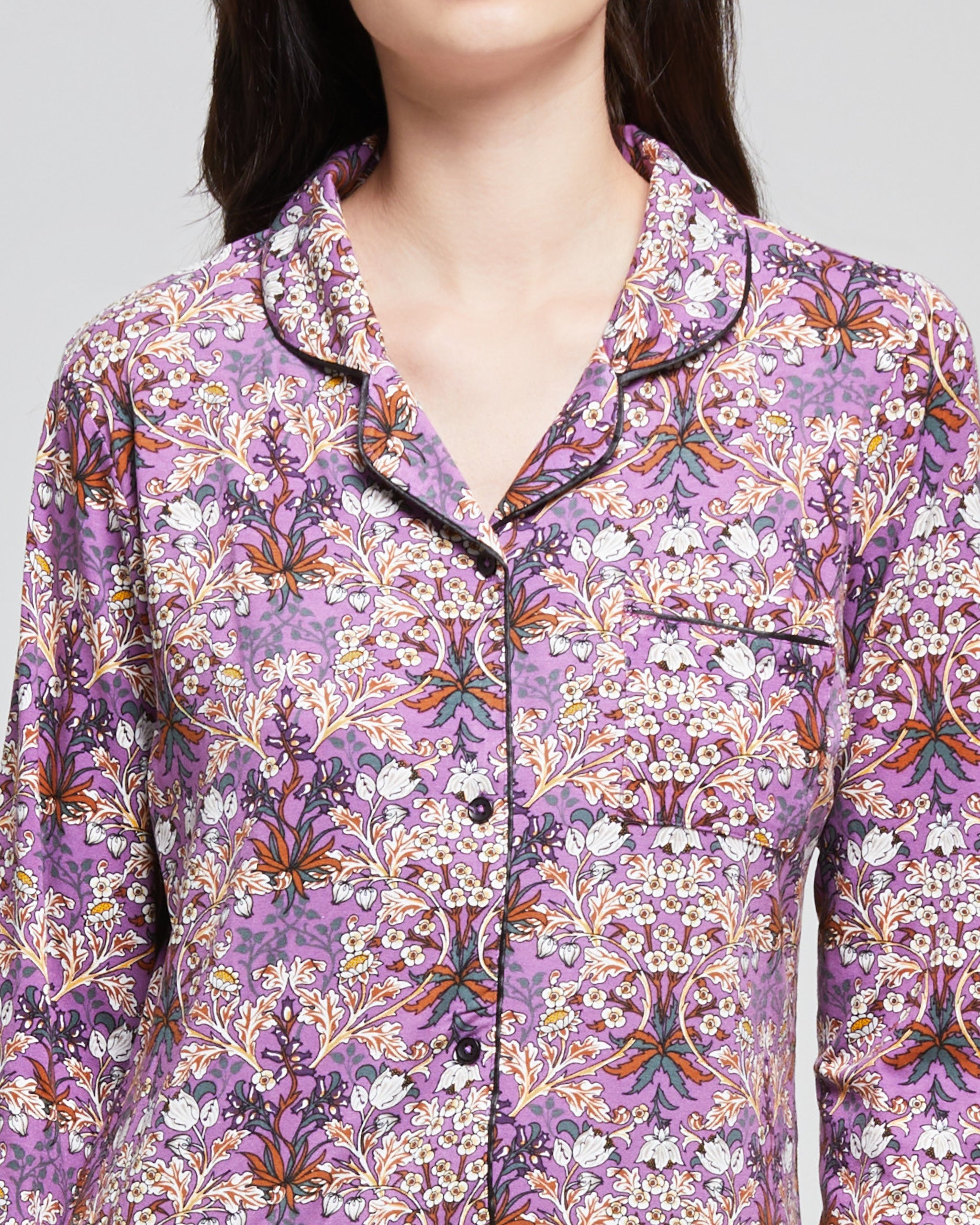 Camisón viscosa Orchidea