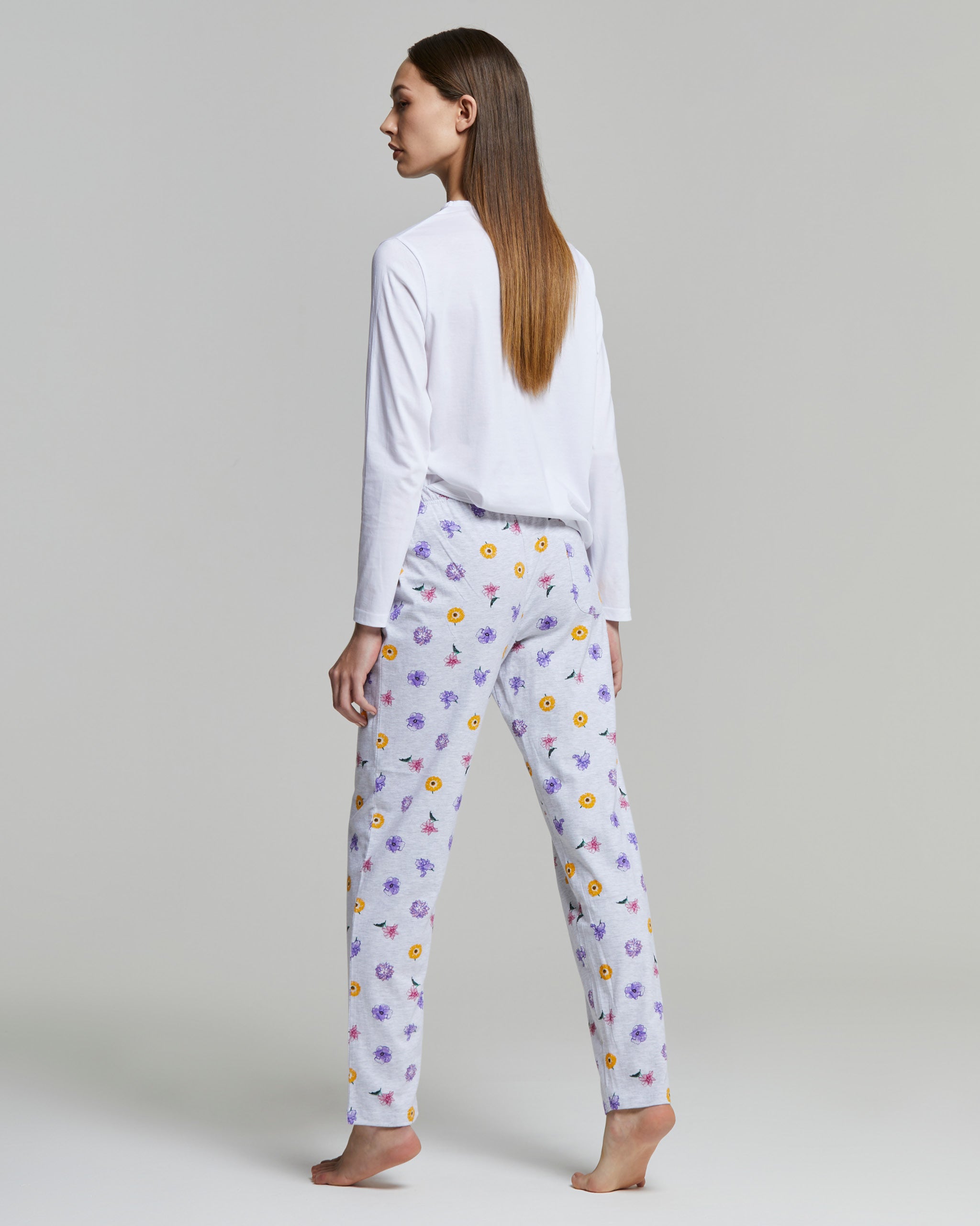 Corinna long cotton pajamas