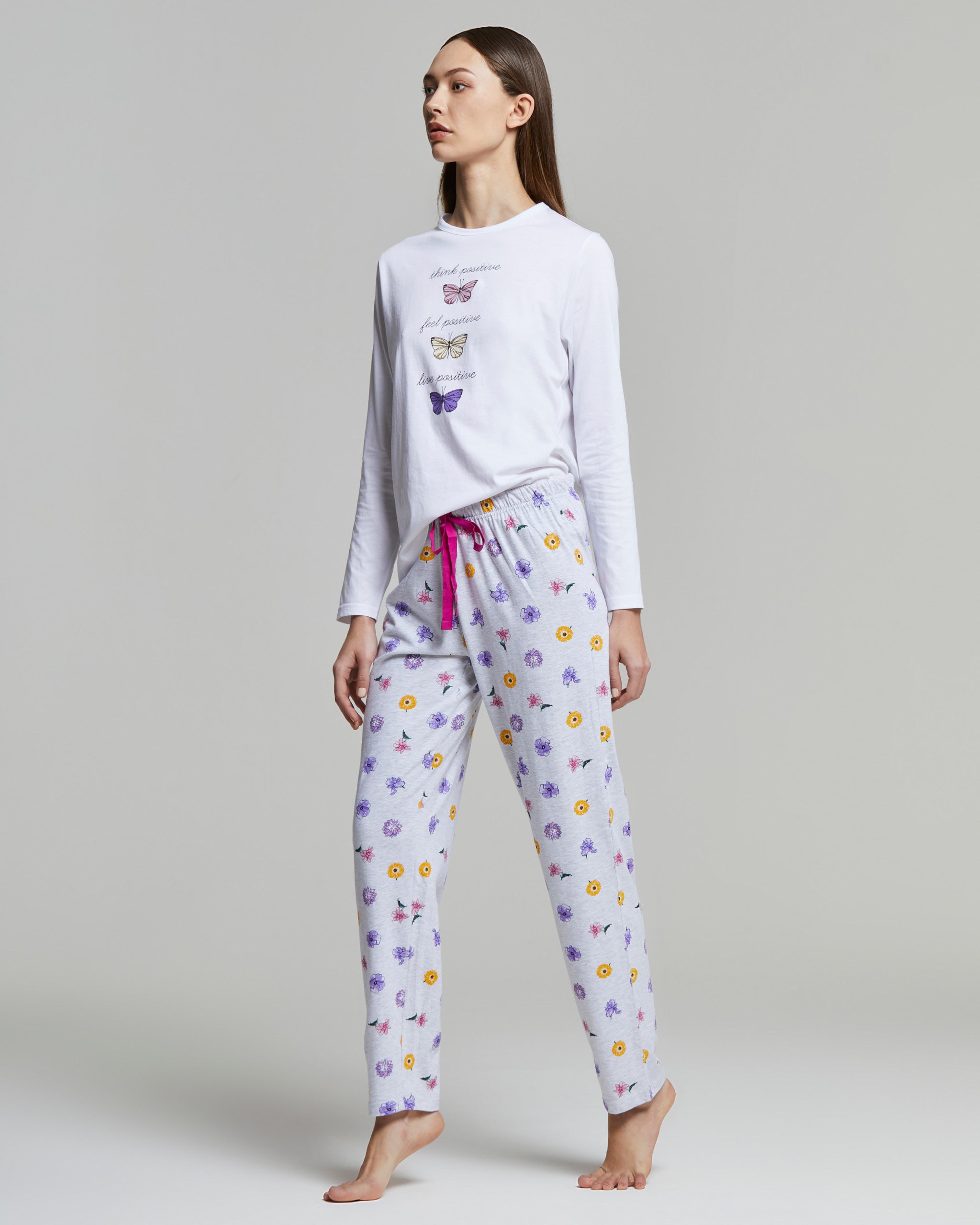 Corinna long cotton pajamas