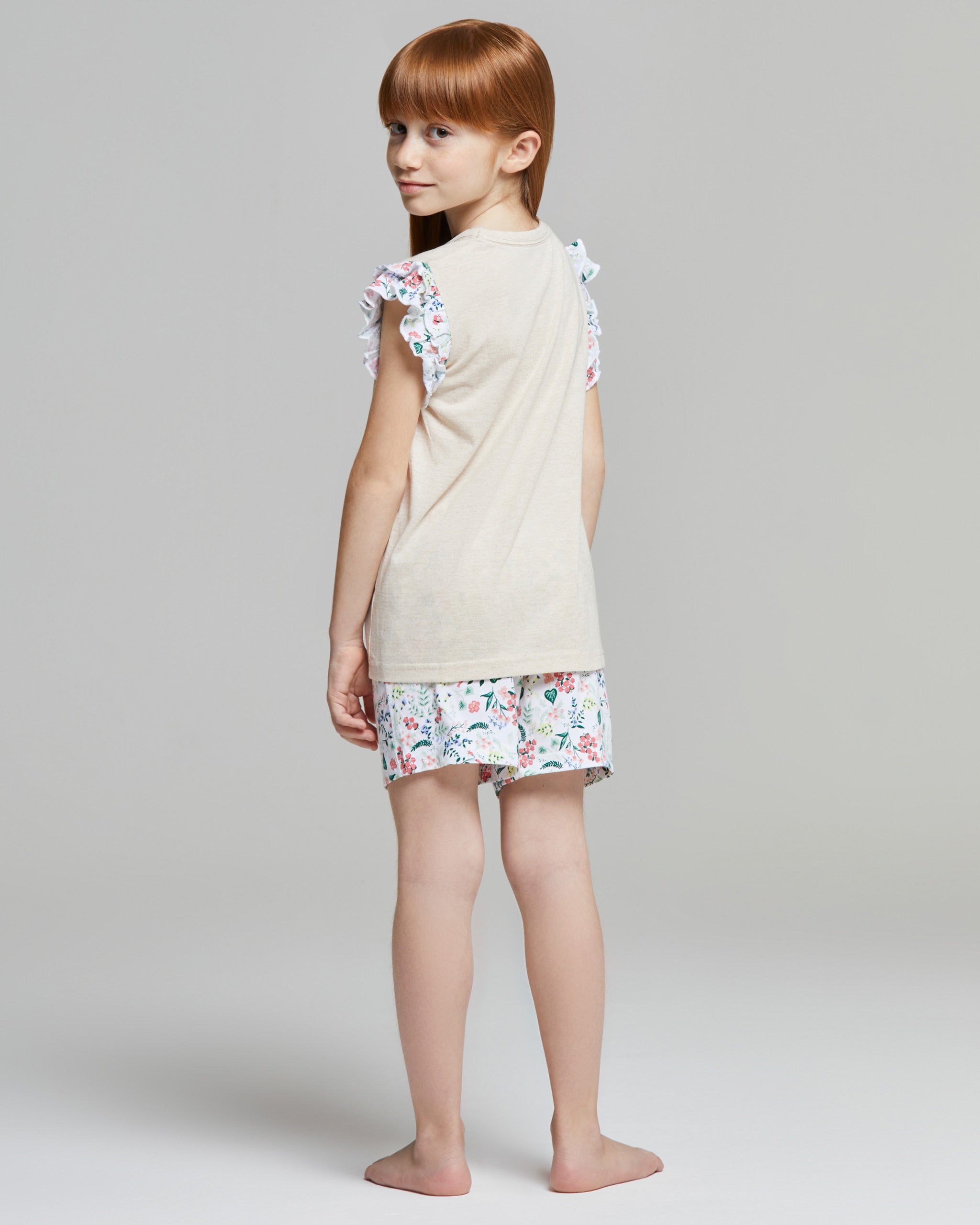 Pyjama court en coton Holly