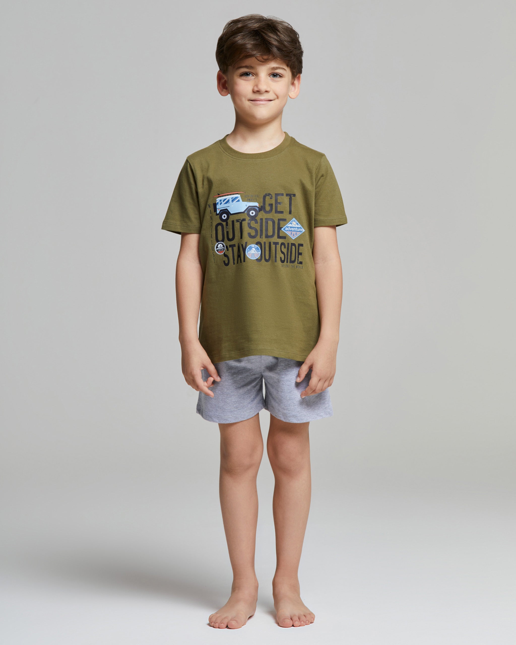 Giovanni short cotton pajamas