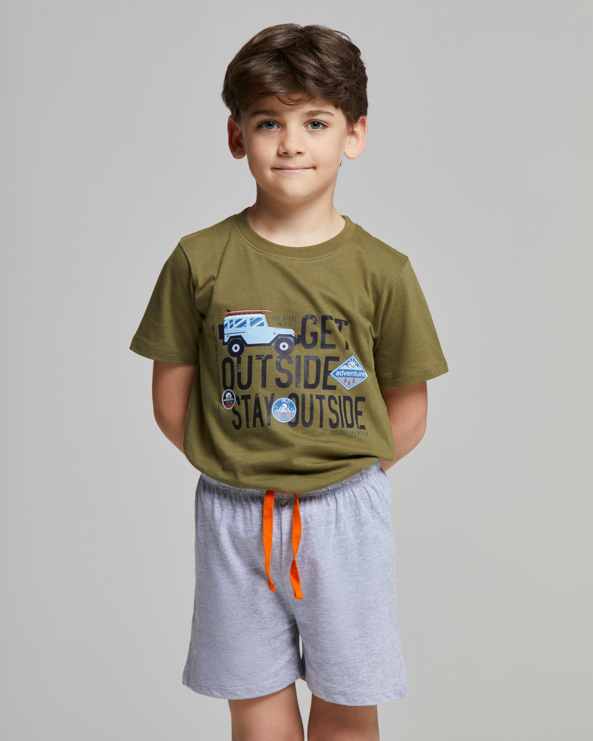 Giovanni short cotton pajamas