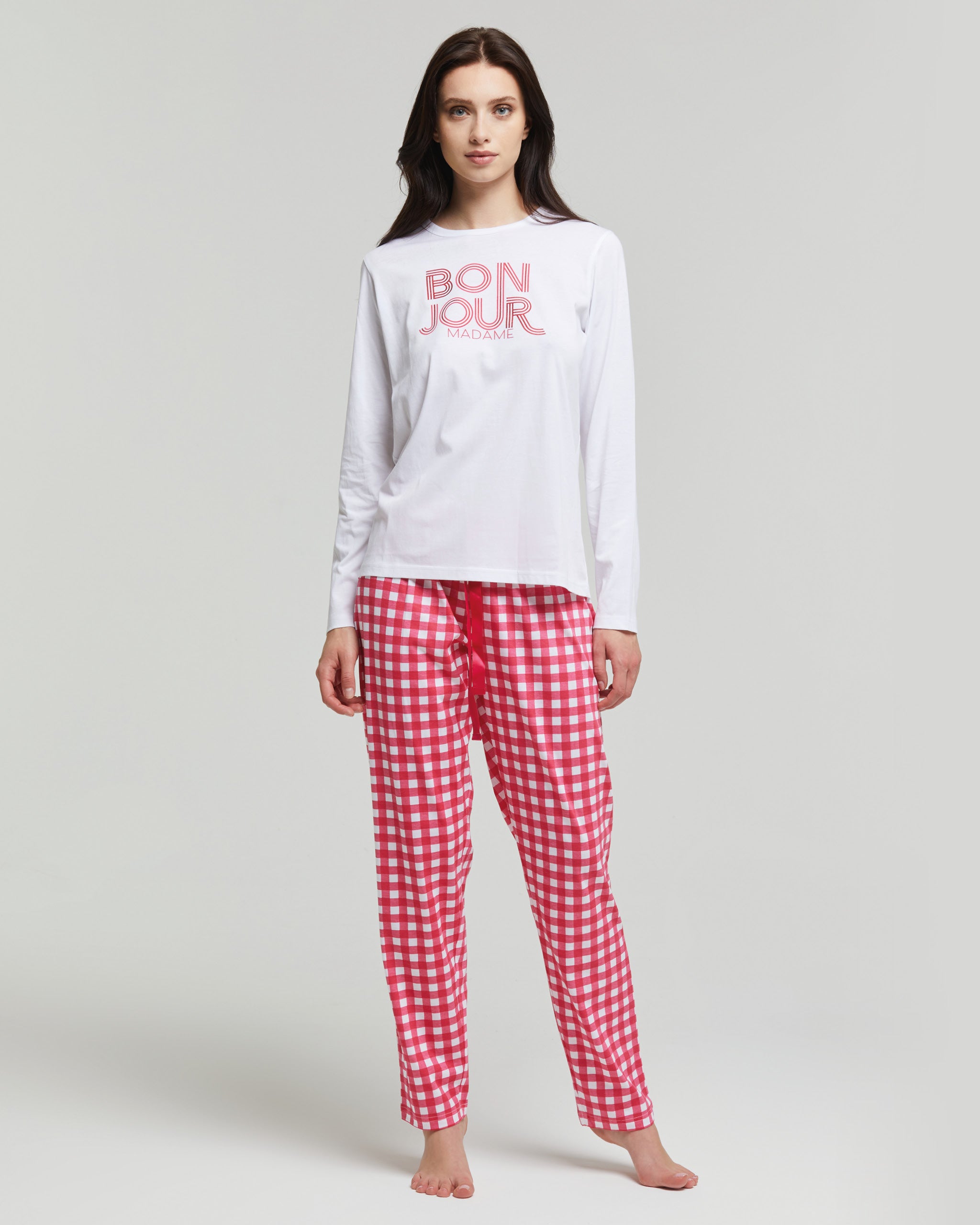 Pyjama long en coton Desdemona