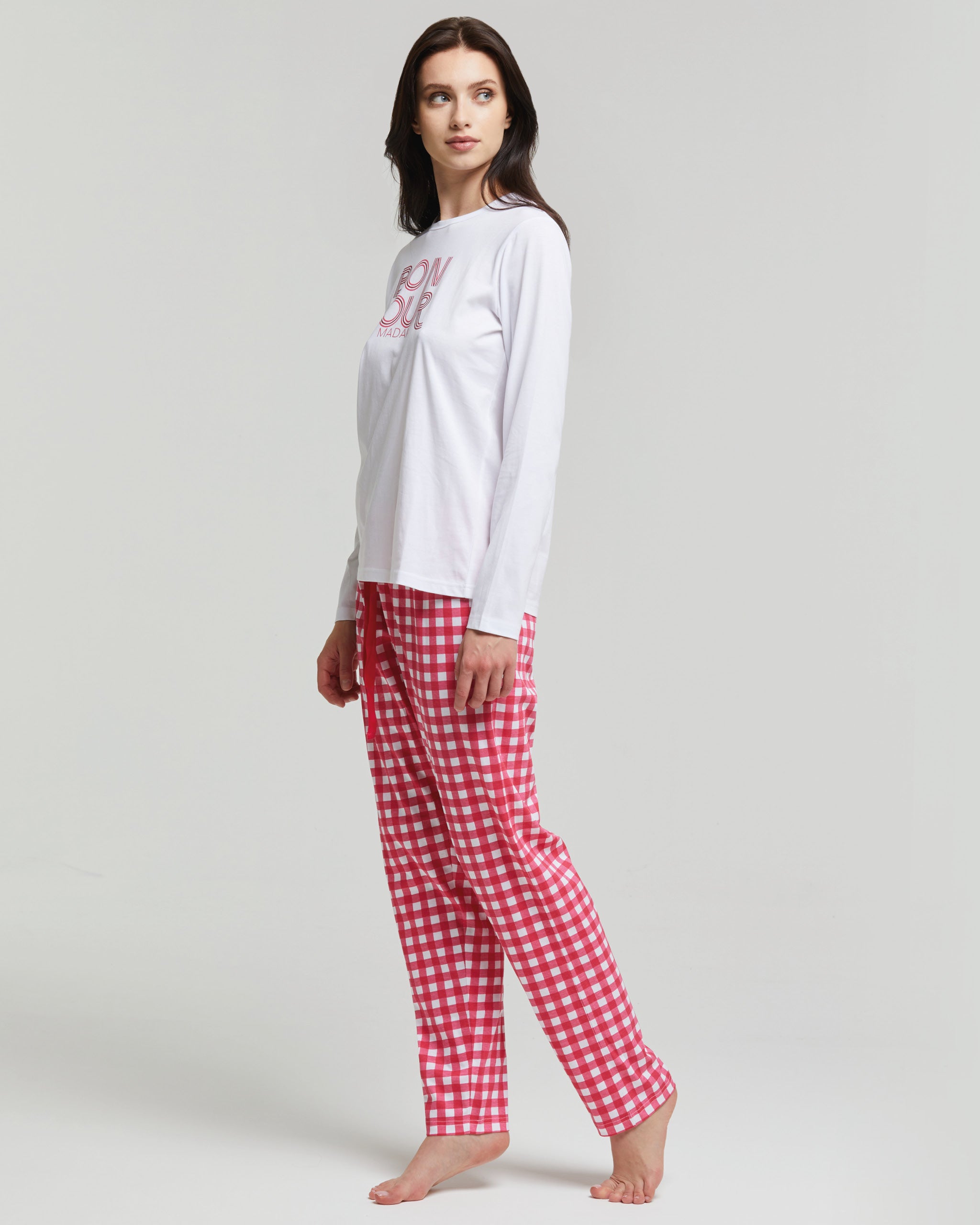 Pyjama long en coton Desdemona