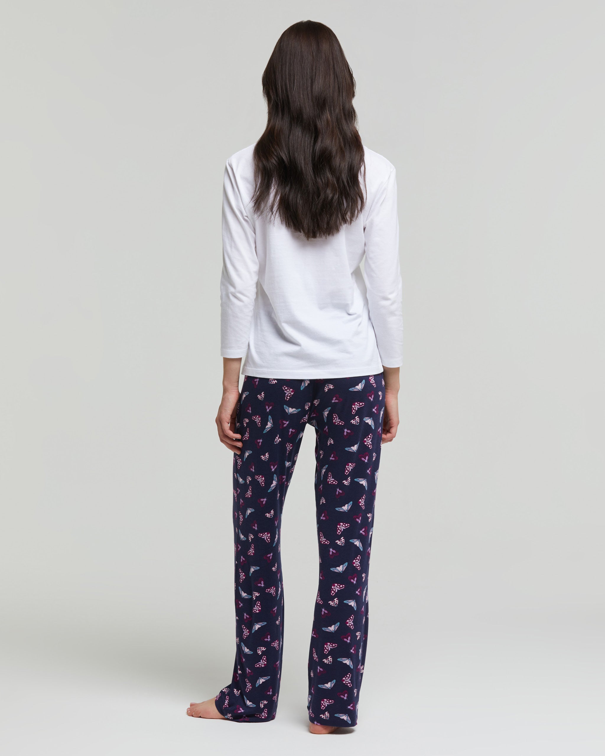 Pyjama long en coton Darla