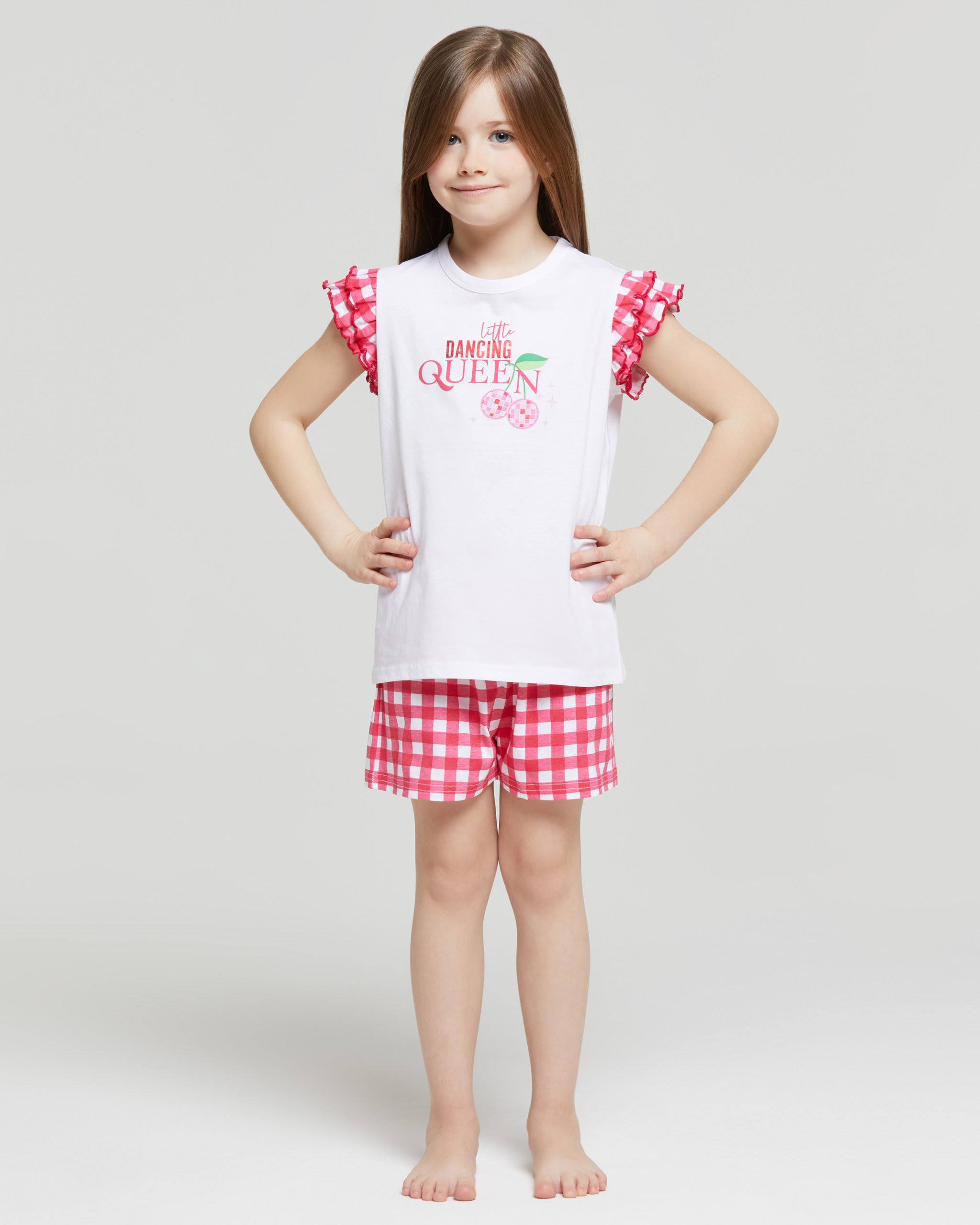 Pyjama court en coton Martina