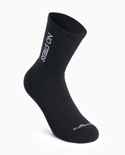 Martina sheer socks in black with micro polka dots, Pompea