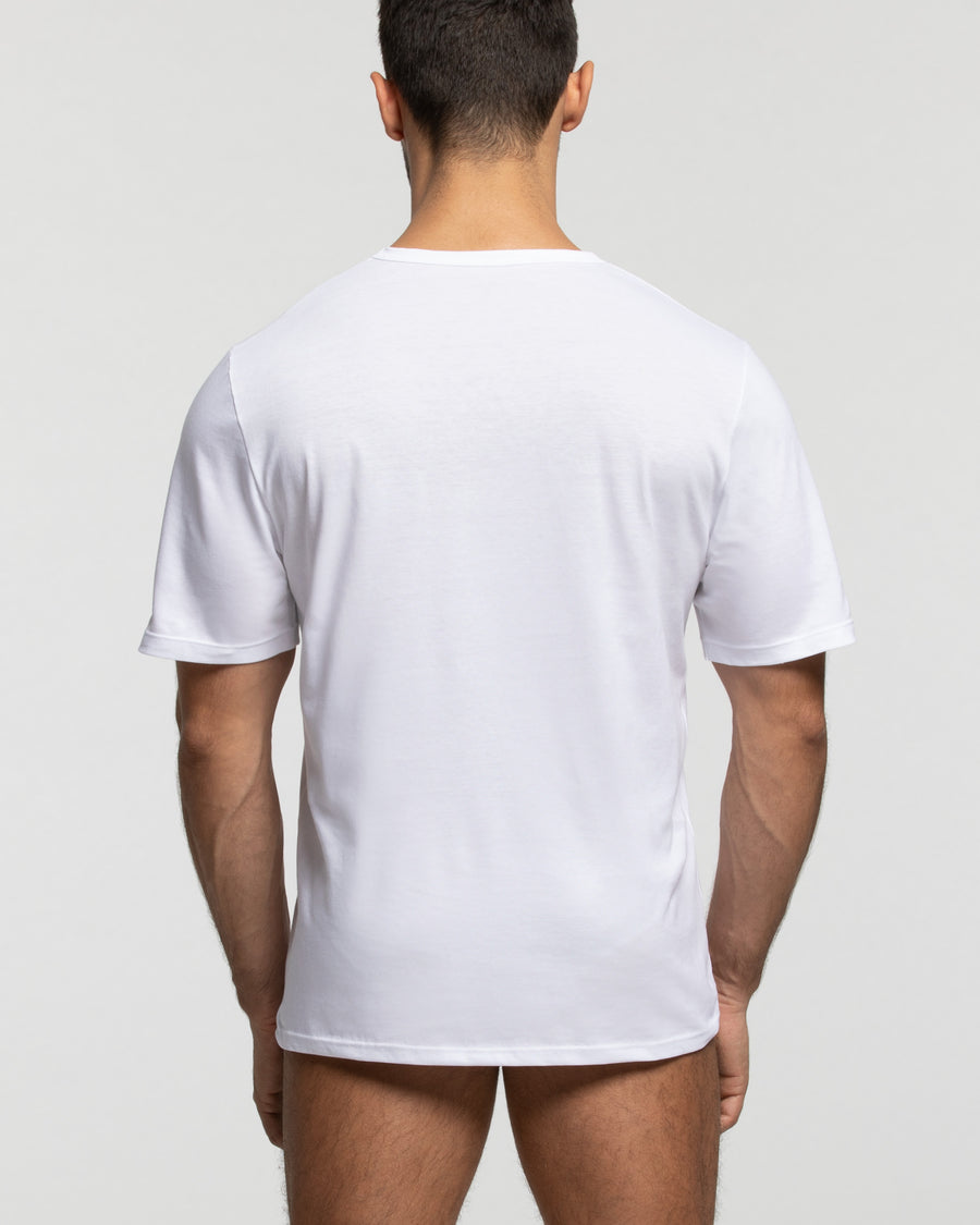 T-shirt regular in cotone organico Donna, Bianco