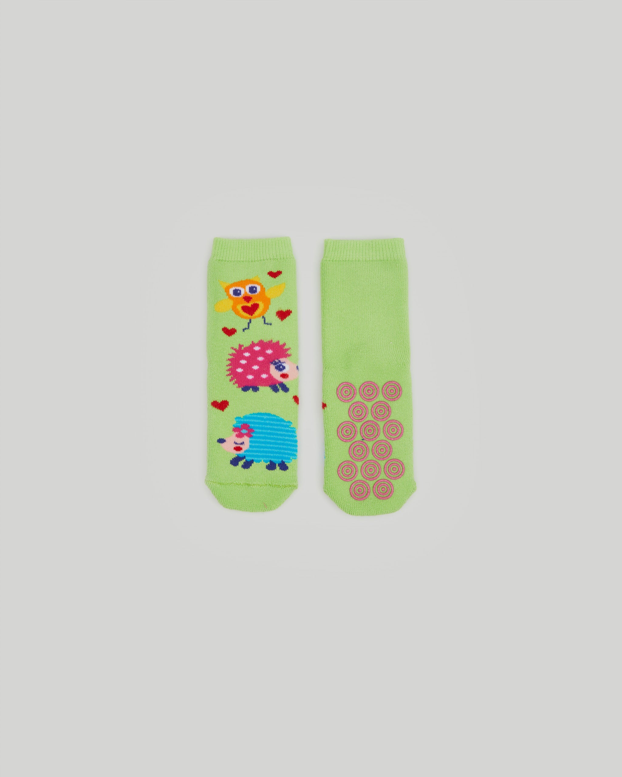 GIRL’S NON-SLIP ANKLE SOCKS - BABY CUTE