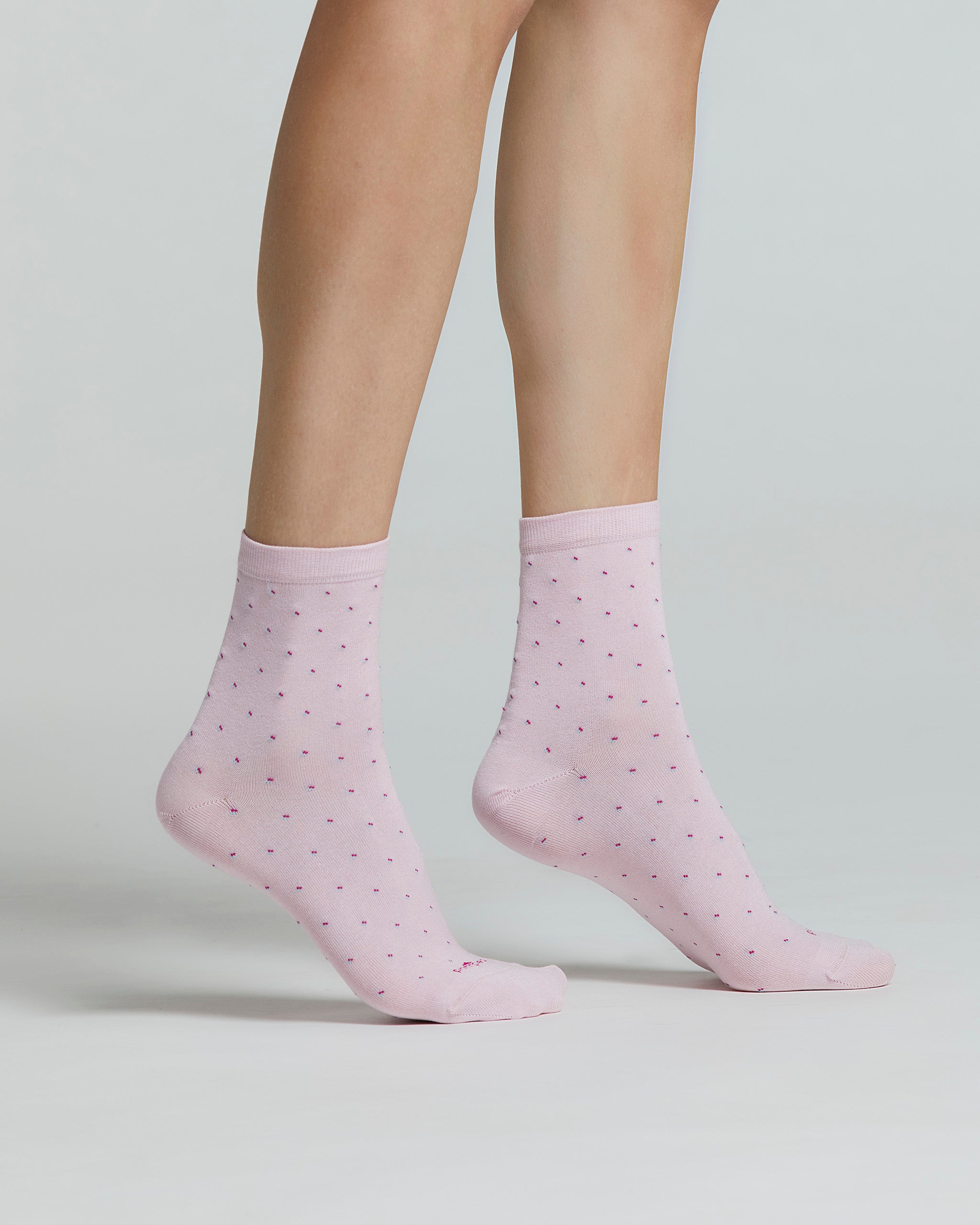 IBISCO COTTON SOCKS WITH MICRO PATTERN