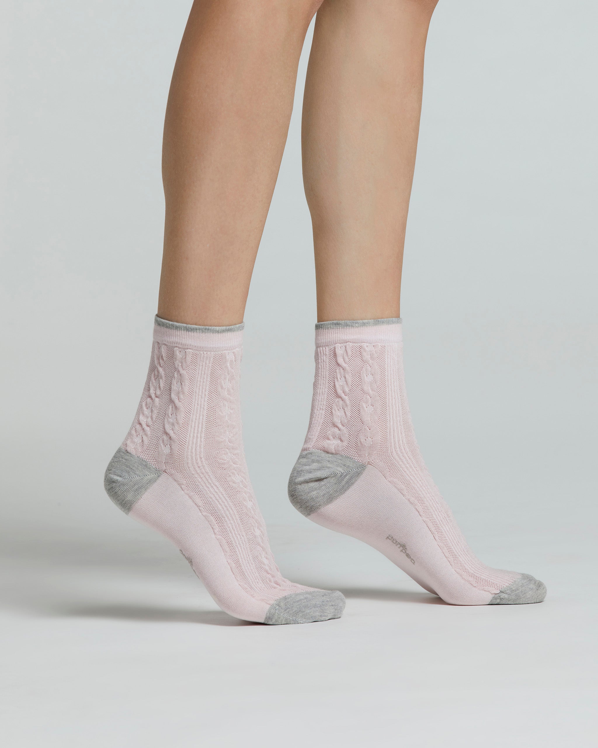 CONTRASTING LOTO SOCK IN COTTON 