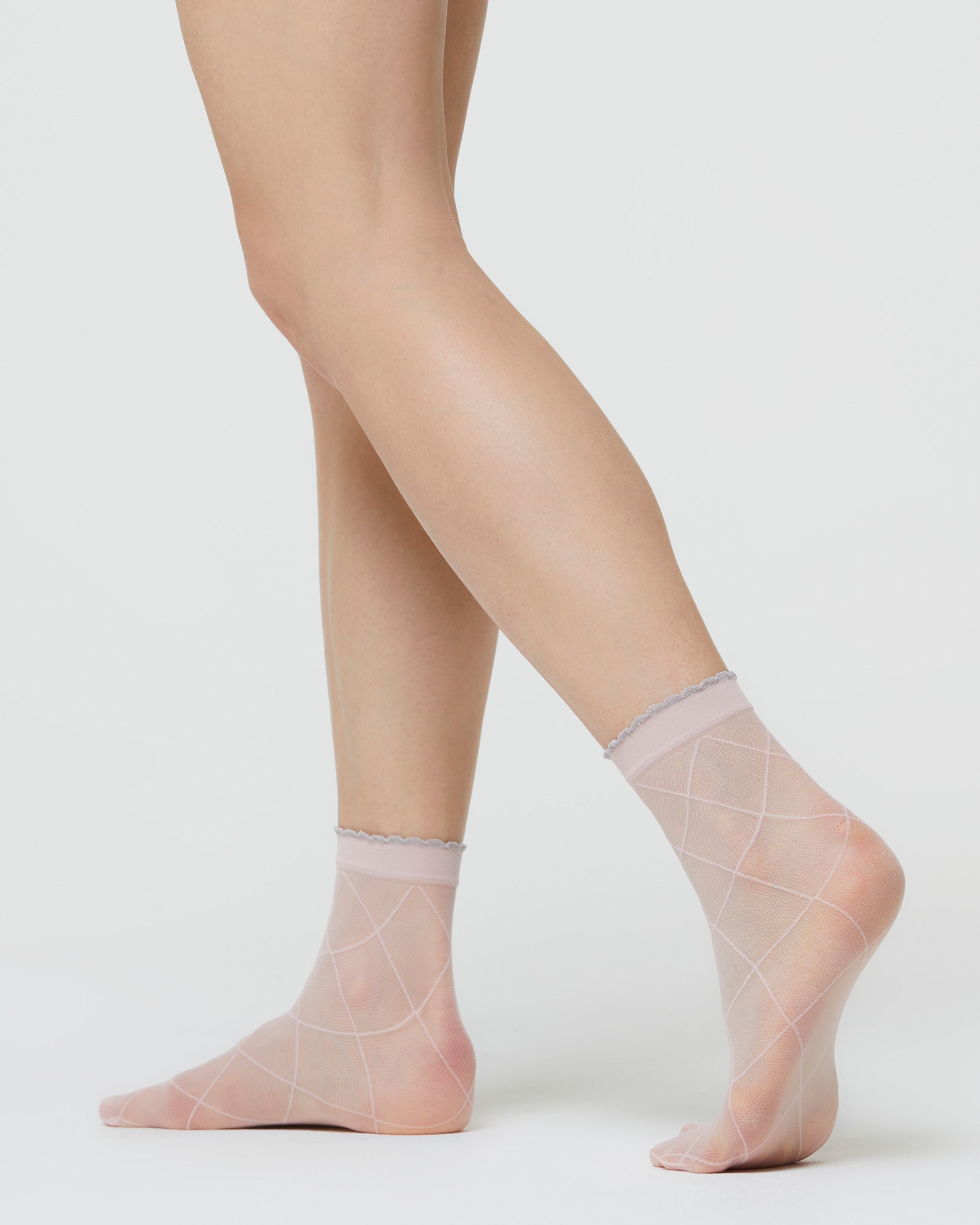 CHAUSSETTES TRANSPARENTES LILIAN EFFET MICROTULLE